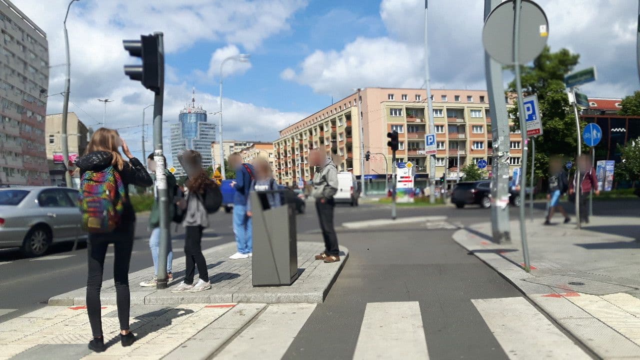 Street view near Kaskada Centrum Apartment, Szczecin — © changchun1 (CC BY-SA · Mapillary)
