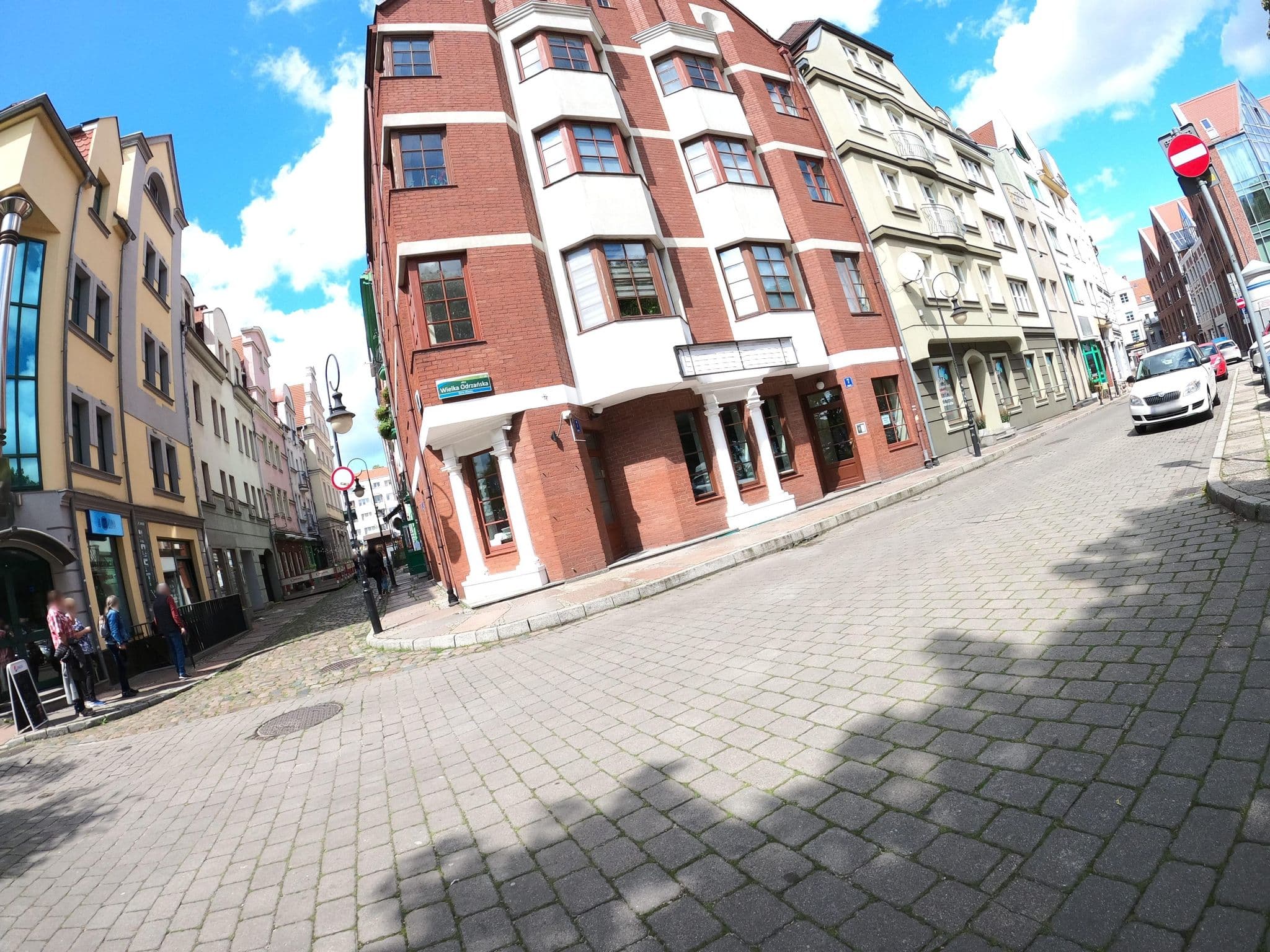 Street view near Old Town Szczecin, Szczecin — © masterofnoroad (CC BY-SA · Mapillary)