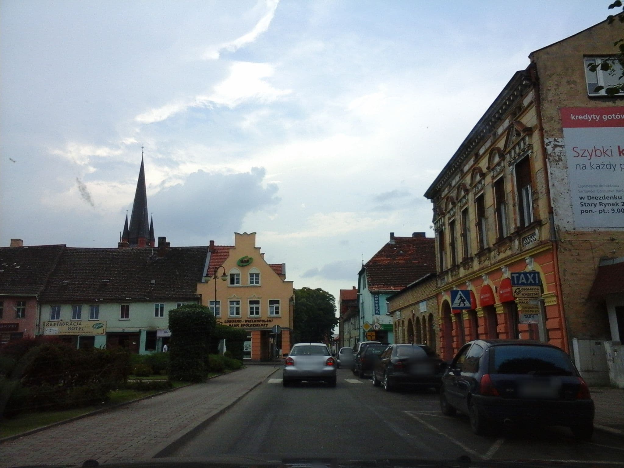 Street view near O w Zacisze T H Słaby s.c. Tadeusz Słaby, Drezdenko — © czadzik (CC BY-SA · Mapillary)