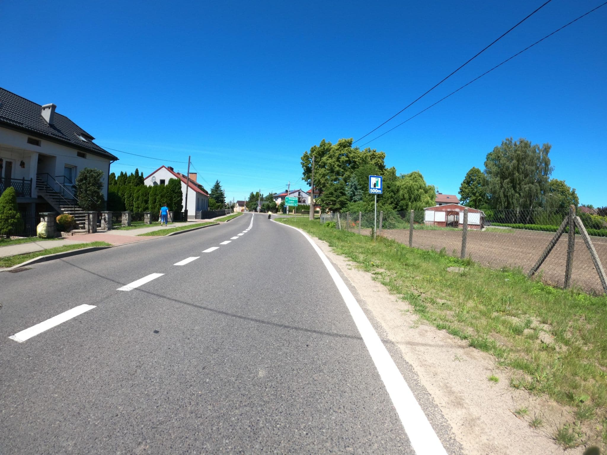 Street view near Wynajem Pokoi Opala Wanda, Węgorzyno — © masterofnoroad (CC BY-SA · Mapillary)