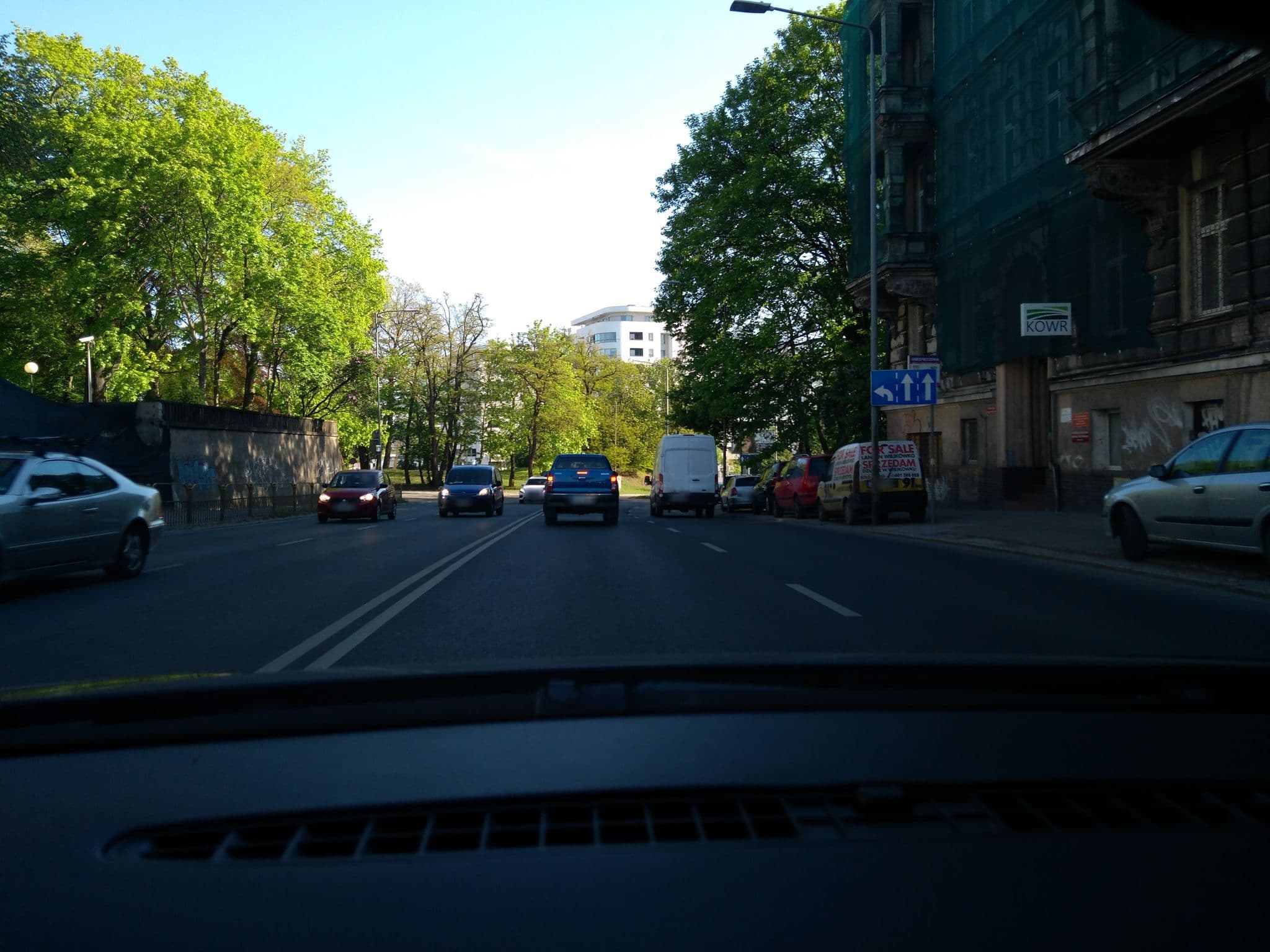 Street view near Restaurant and hotel Matejki 8, Szczecin — © damdab77 (CC BY-SA · Mapillary)