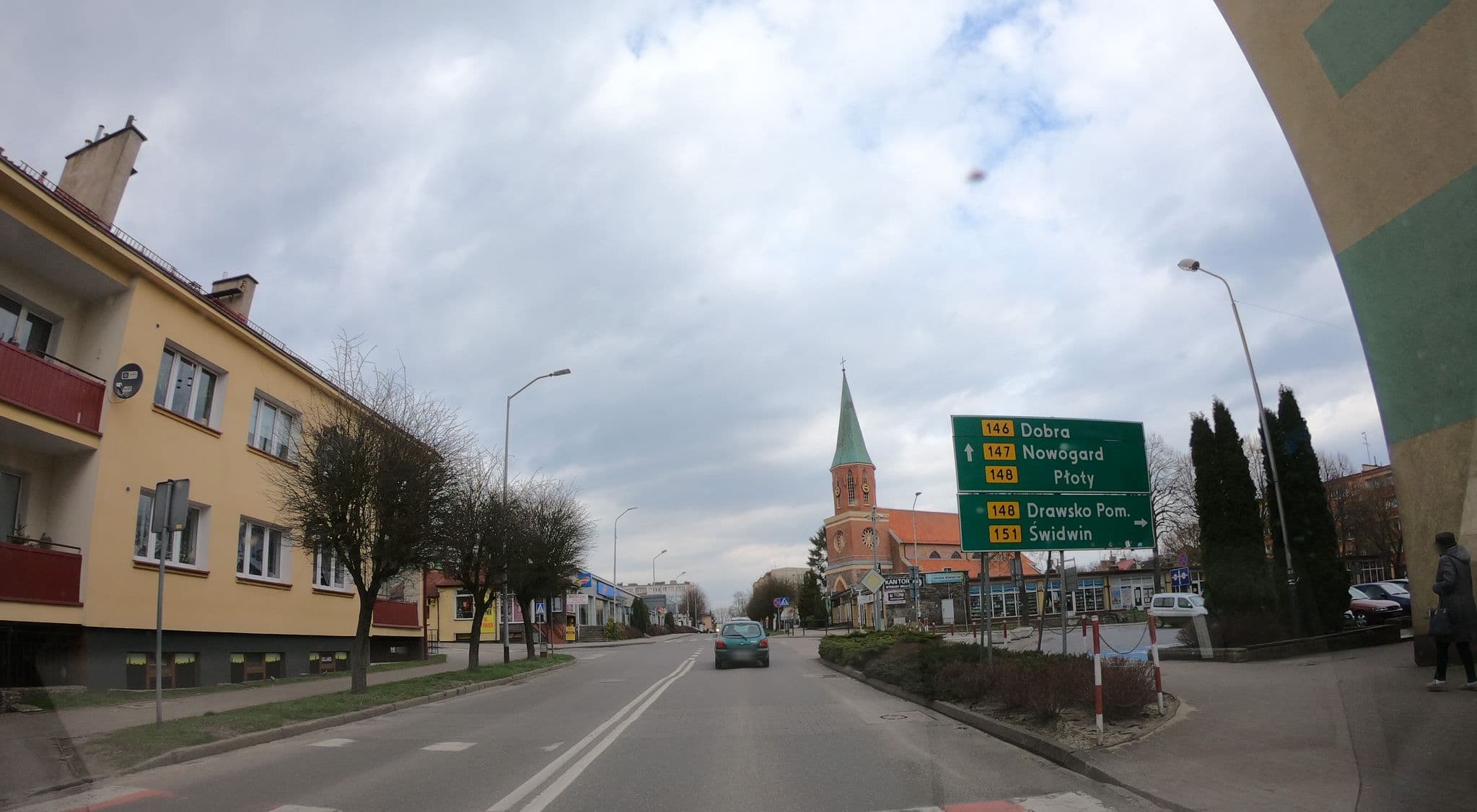 Street view near Hotelik, Łobez — © masterofnoroad (CC BY-SA · Mapillary)