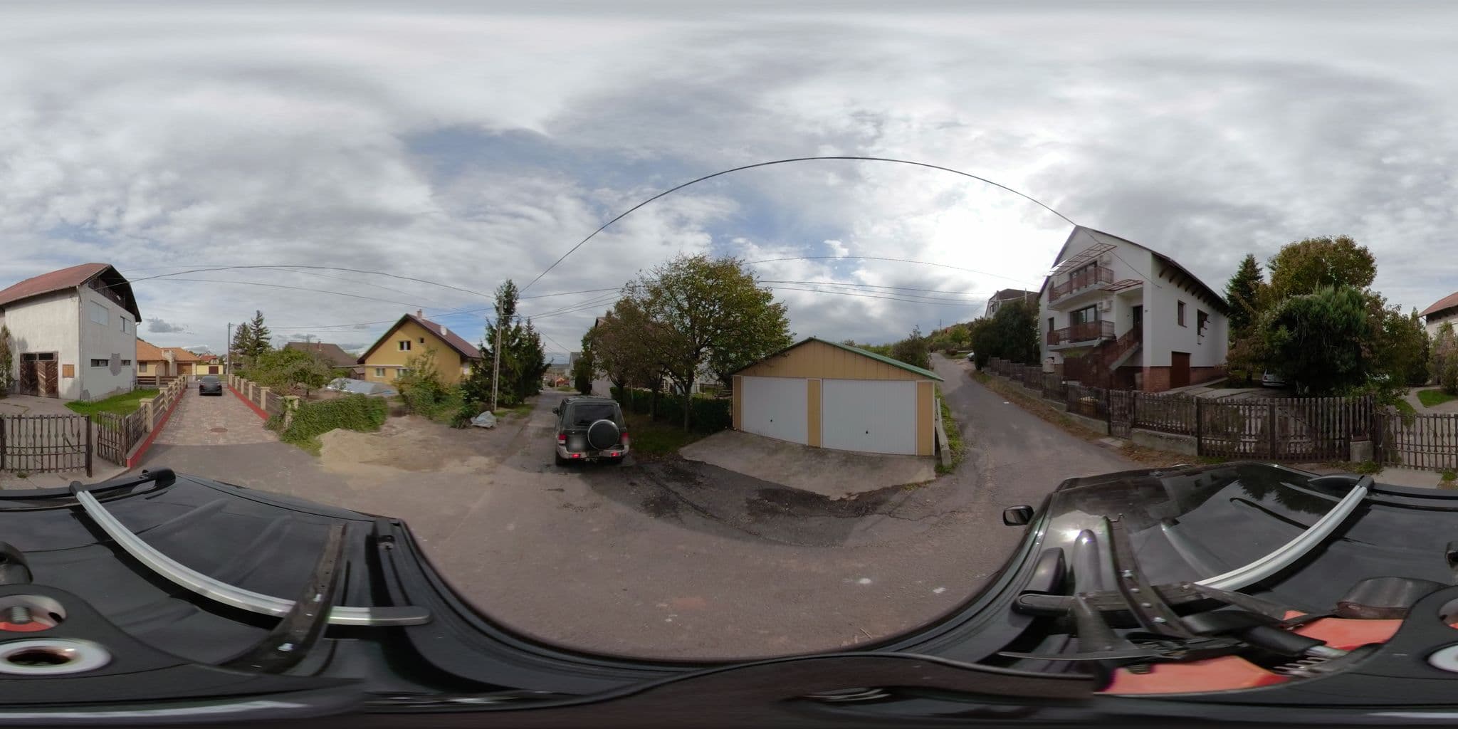 Street view near Family Apartment, Sátoraljaújhely — © gmarta (CC BY-SA · Mapillary)