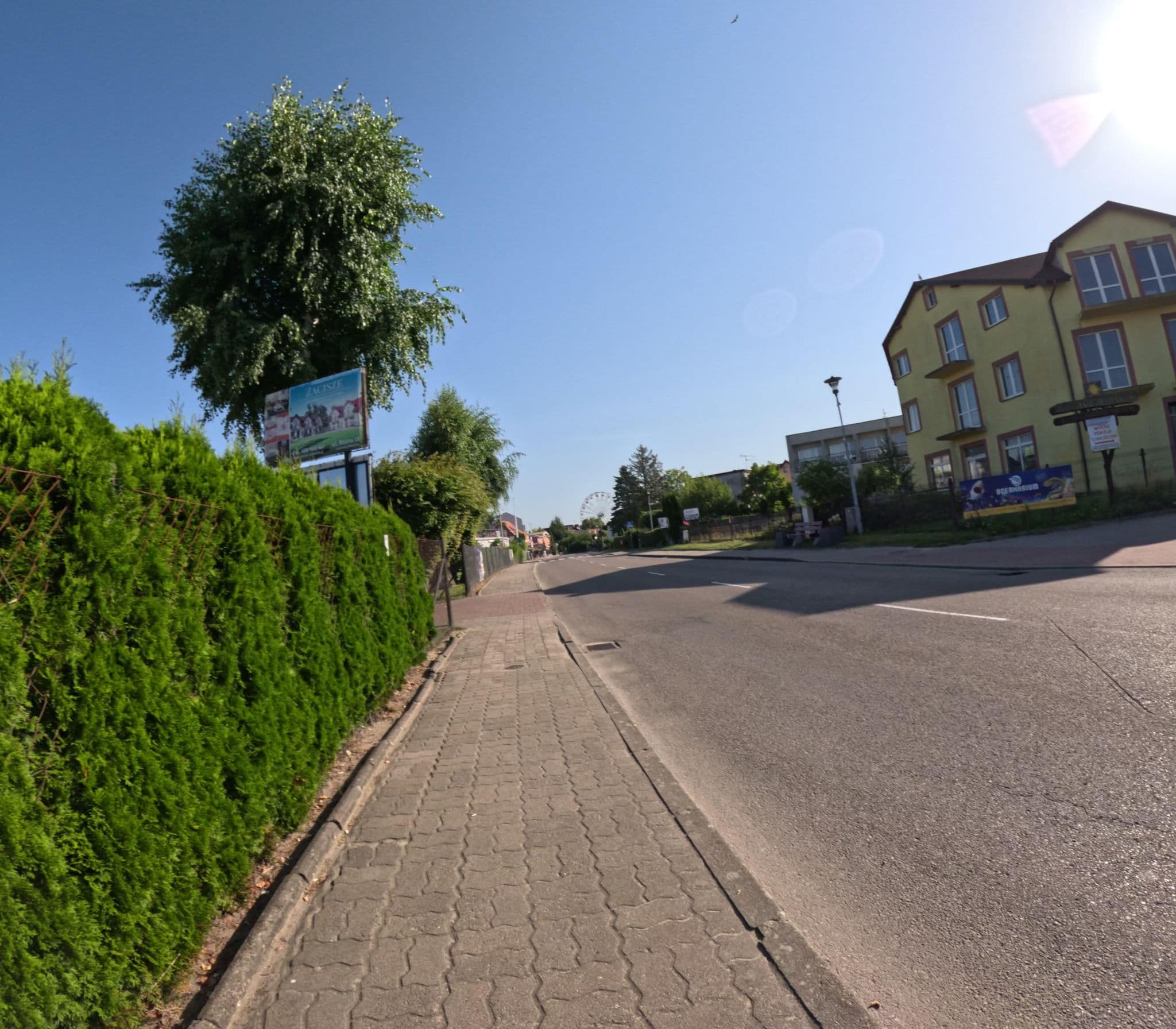 Street view near Darabasz Stanisław Wynajem Pokoi, Ustronie Morskie — © krzyk (CC BY-SA · Mapillary)