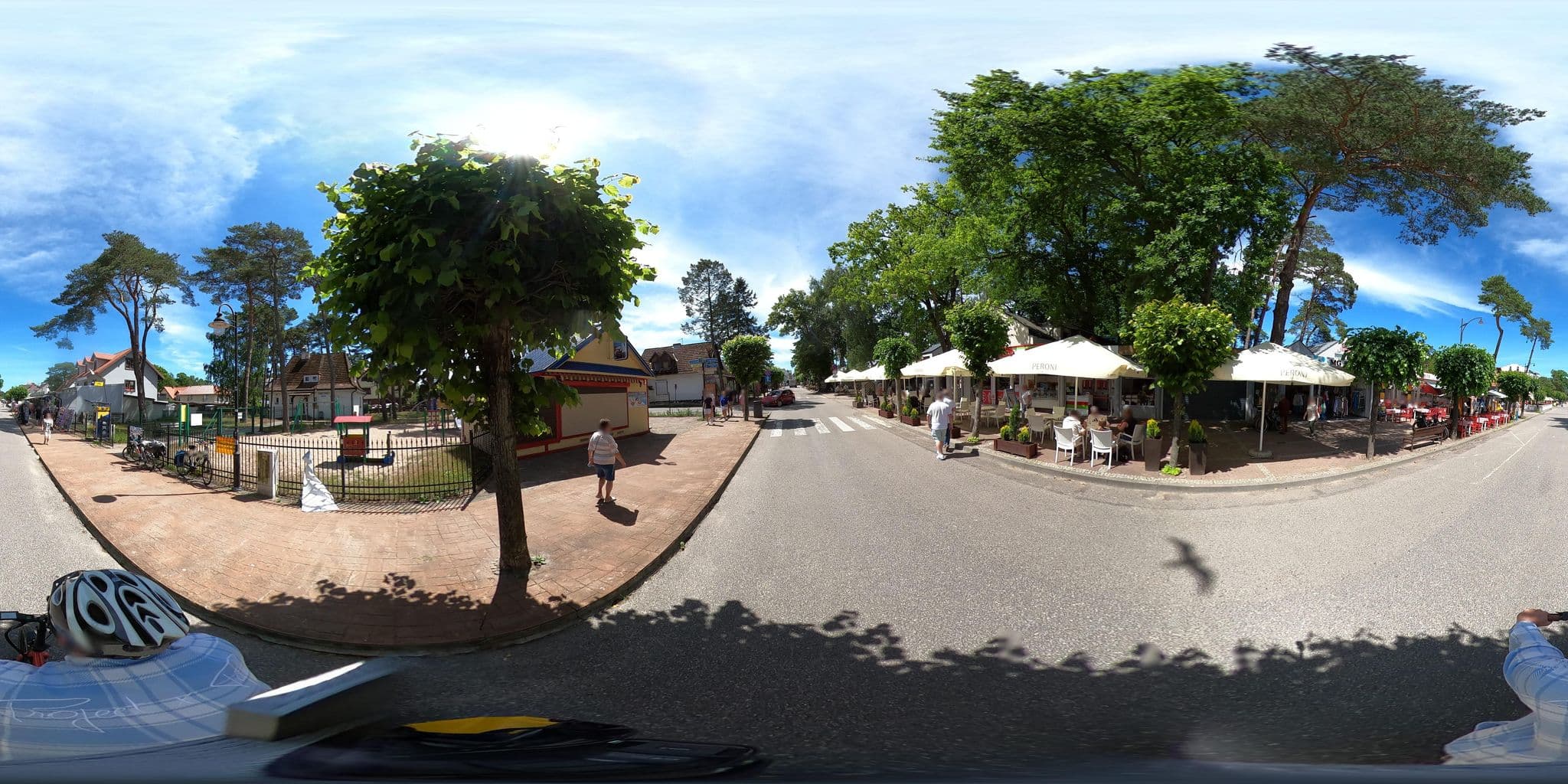 Street view near Paradise. Pensjonat, Pobierowo — © Ameba (CC BY-SA · Mapillary)