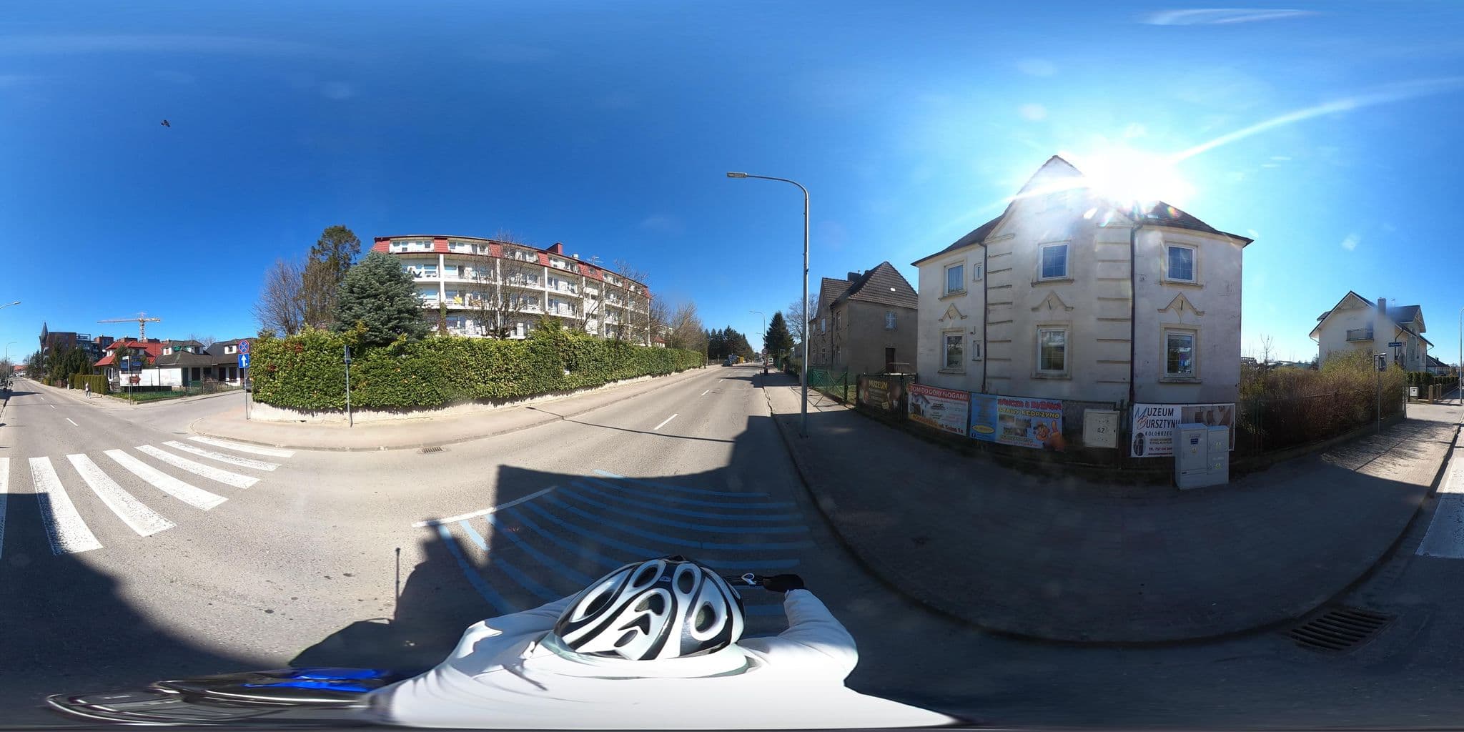 Street view near Domki i Apartamenty Morska Dolina, Ustronie Morskie — © Ameba (CC BY-SA · Mapillary)