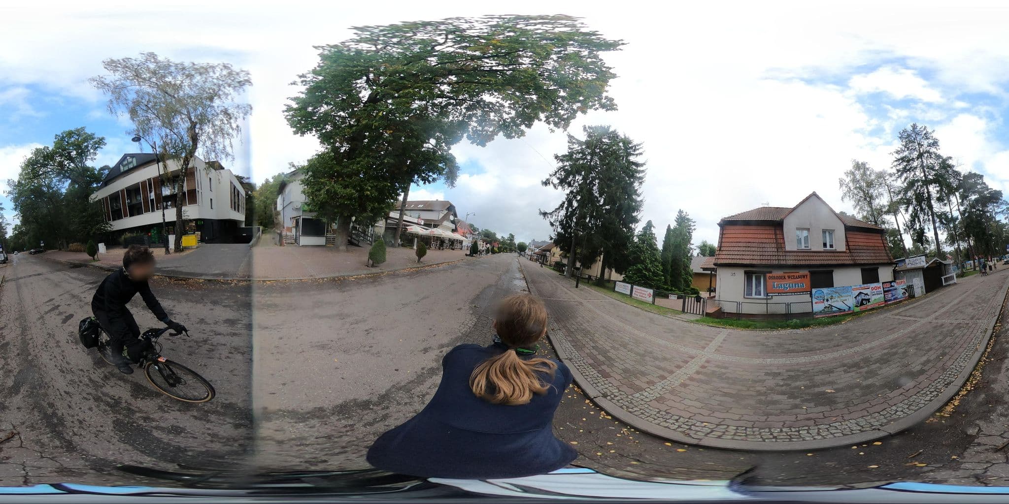 Street view near Pensjonat Tawerna, Pobierowo — © RowerowyRozboojnik (CC BY-SA · Mapillary)