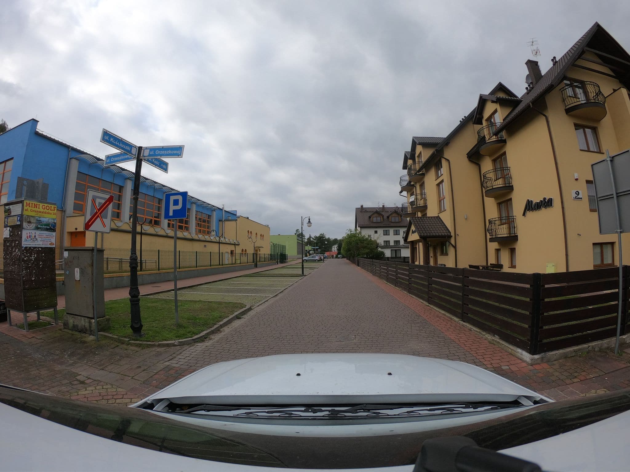Street view near Pokoje Gościnne Emides, Pobierowo — © masterofnoroad (CC BY-SA · Mapillary)