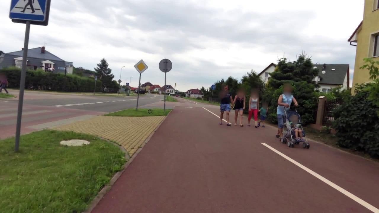 Street view near Dom Gościnny Bryza, Pobierowo — © masterofnoroad (CC BY-SA · Mapillary)