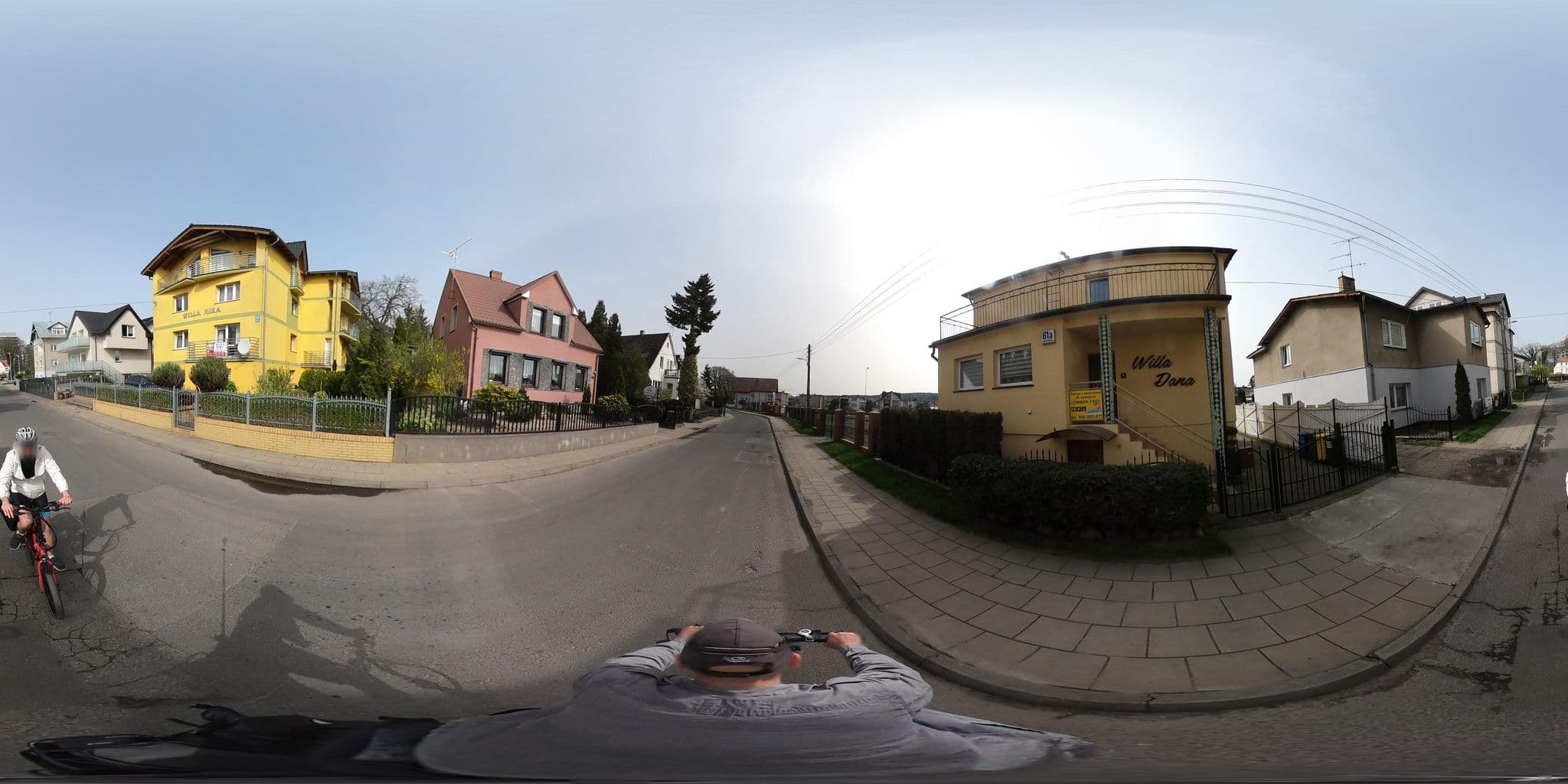 Street view near Siuda Danuta. Wynajem kwater, Międzyzdroje — © tomlo1980 (CC BY-SA · Mapillary)