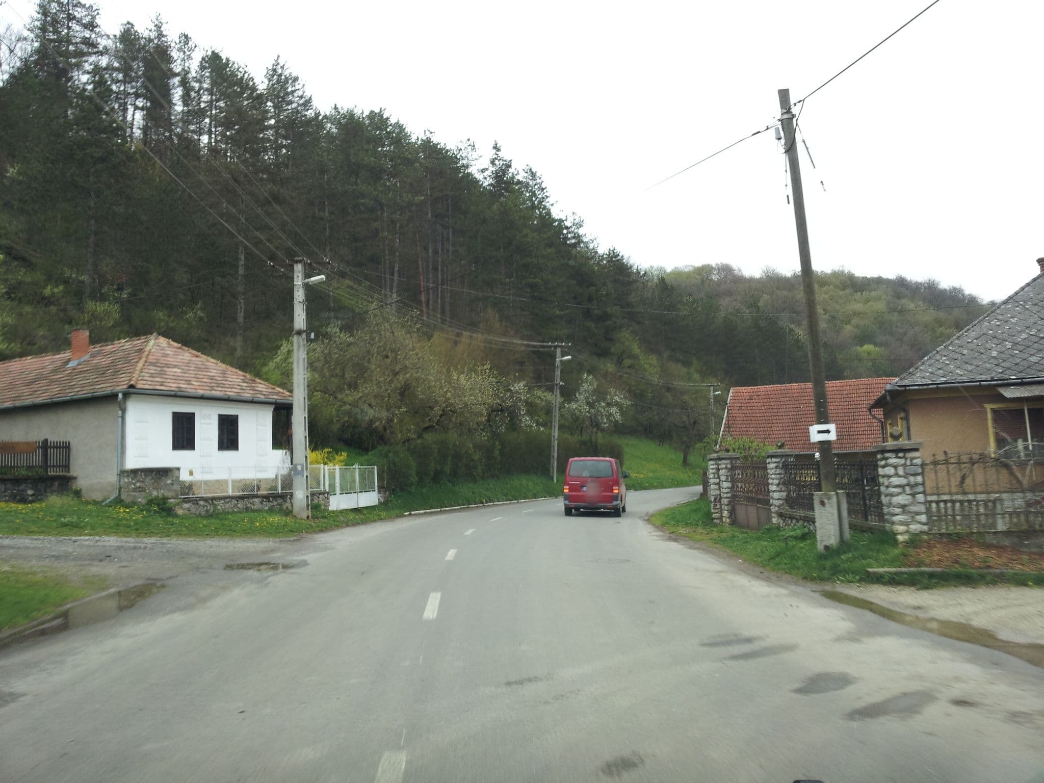 Street view near Angyalház Vendégház, Rudabánya — © kolesajr (CC BY-SA · Mapillary)