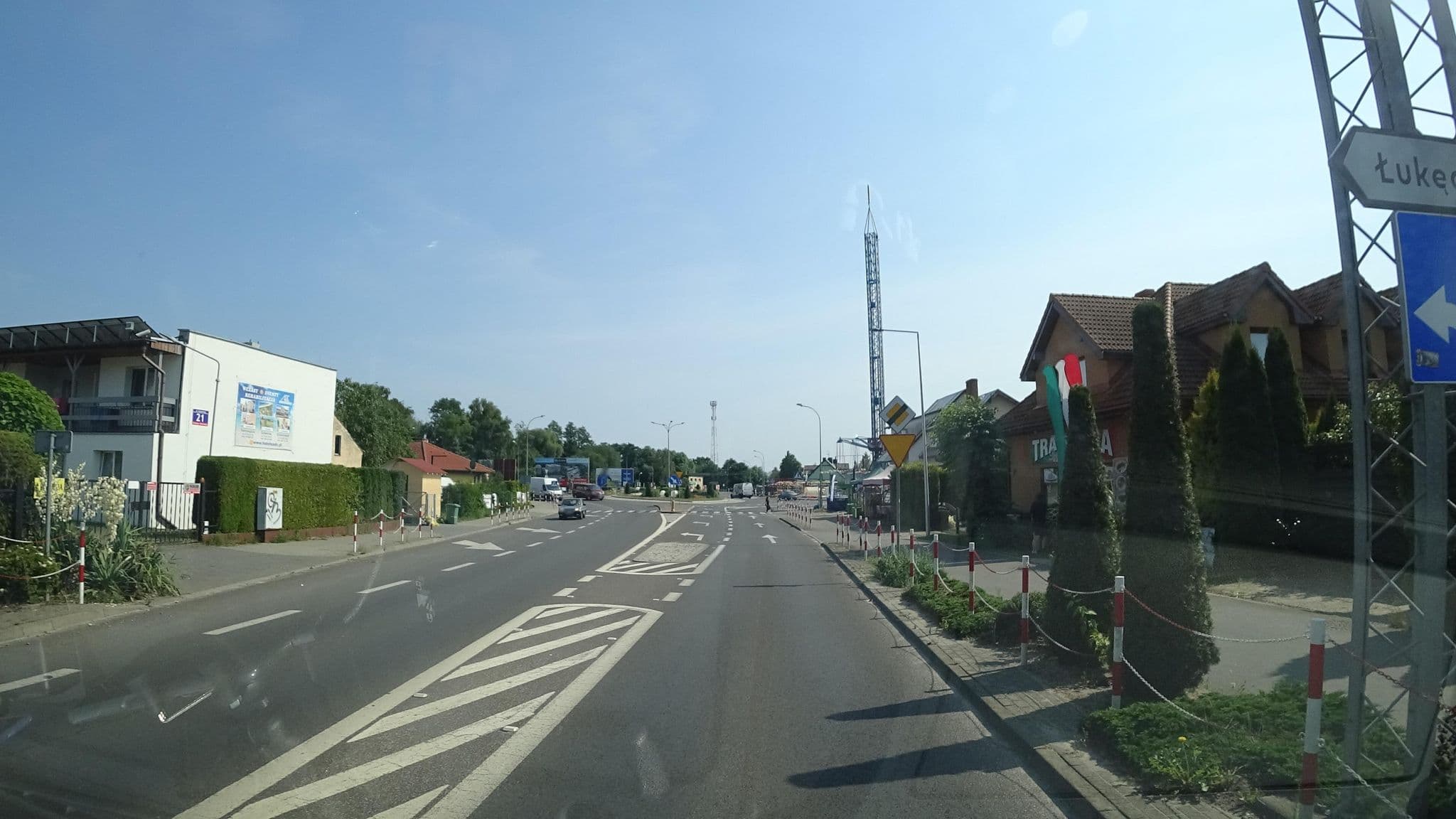 Street view near Rafa. Wczasy, wynajem pokoi, kwatery prywatne, Dziwnów — © flohoff (CC BY-SA · Mapillary)