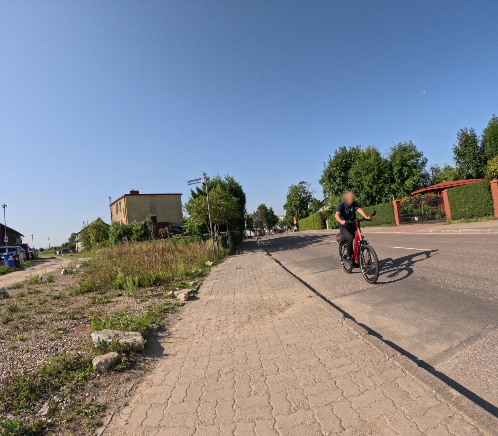 Street view near Brodowska Urszula Kazimiera, Ustronie Morskie — © krzyk (CC BY-SA · Mapillary)
