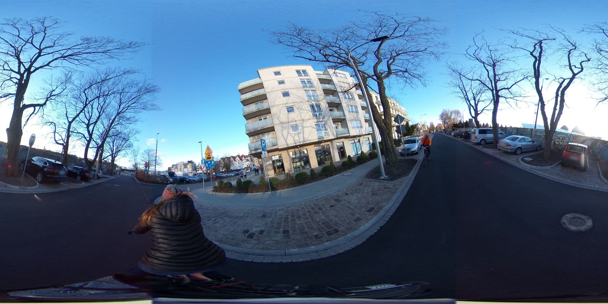 Street view near Apartamenty Maritimo, Kołobrzeg — © masterofnoroad (CC BY-SA · Mapillary)