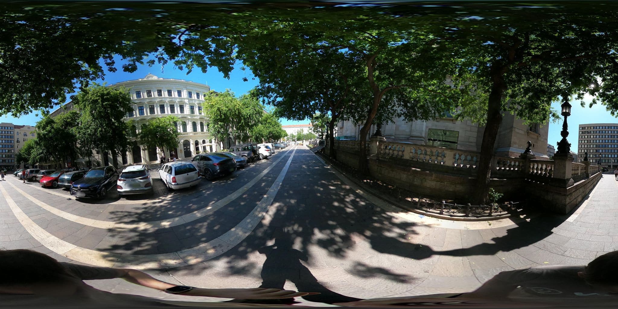 Street view near Radisson Collection Hotel, Budapest V. kerület — © vst (CC BY-SA · Mapillary)