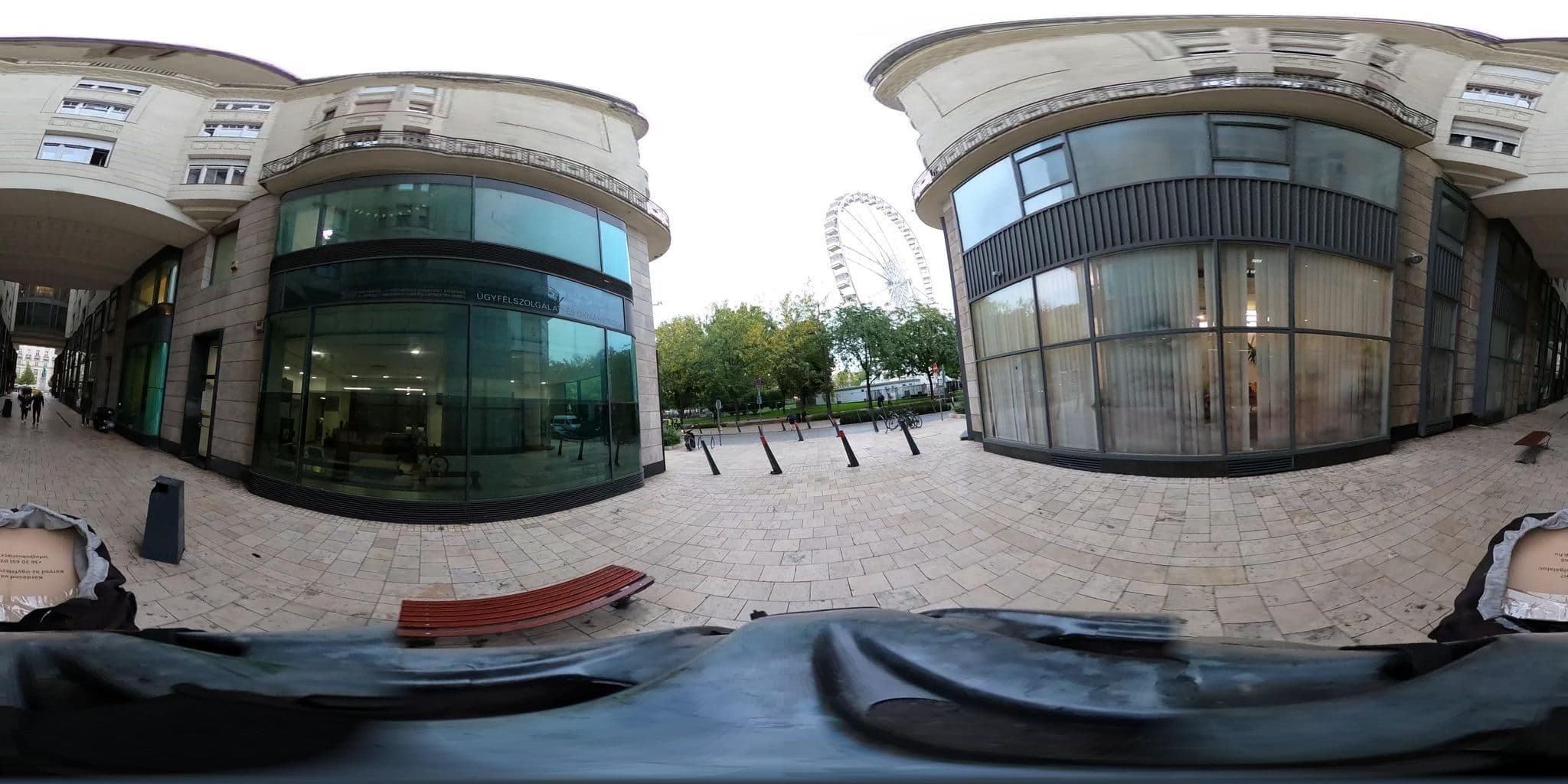 Street view near Hotel Central Basilica, Budapest V. kerület — © grozsa11 (CC BY-SA · Mapillary)
