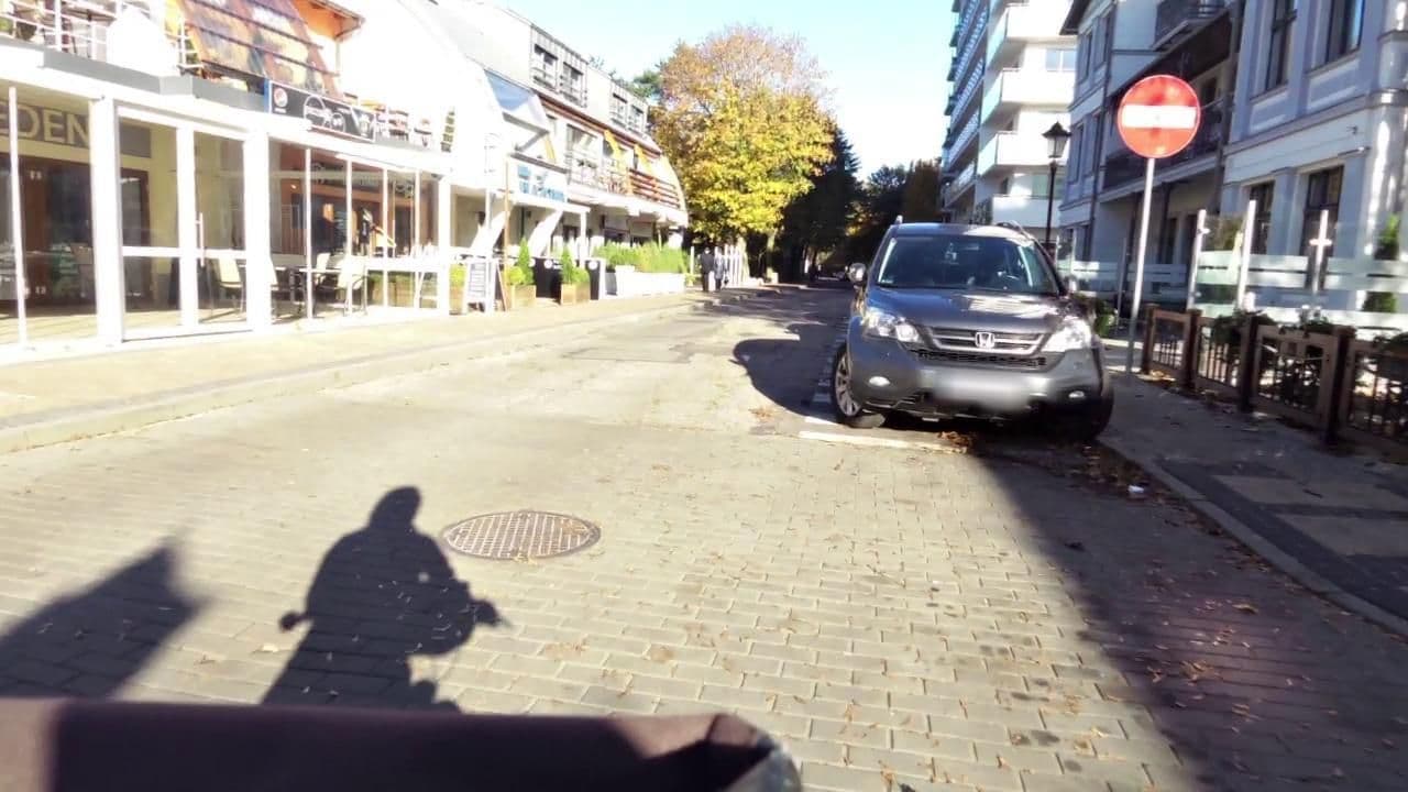 Street view near Willa Plażowa, Międzyzdroje — © masterofnoroad (CC BY-SA · Mapillary)