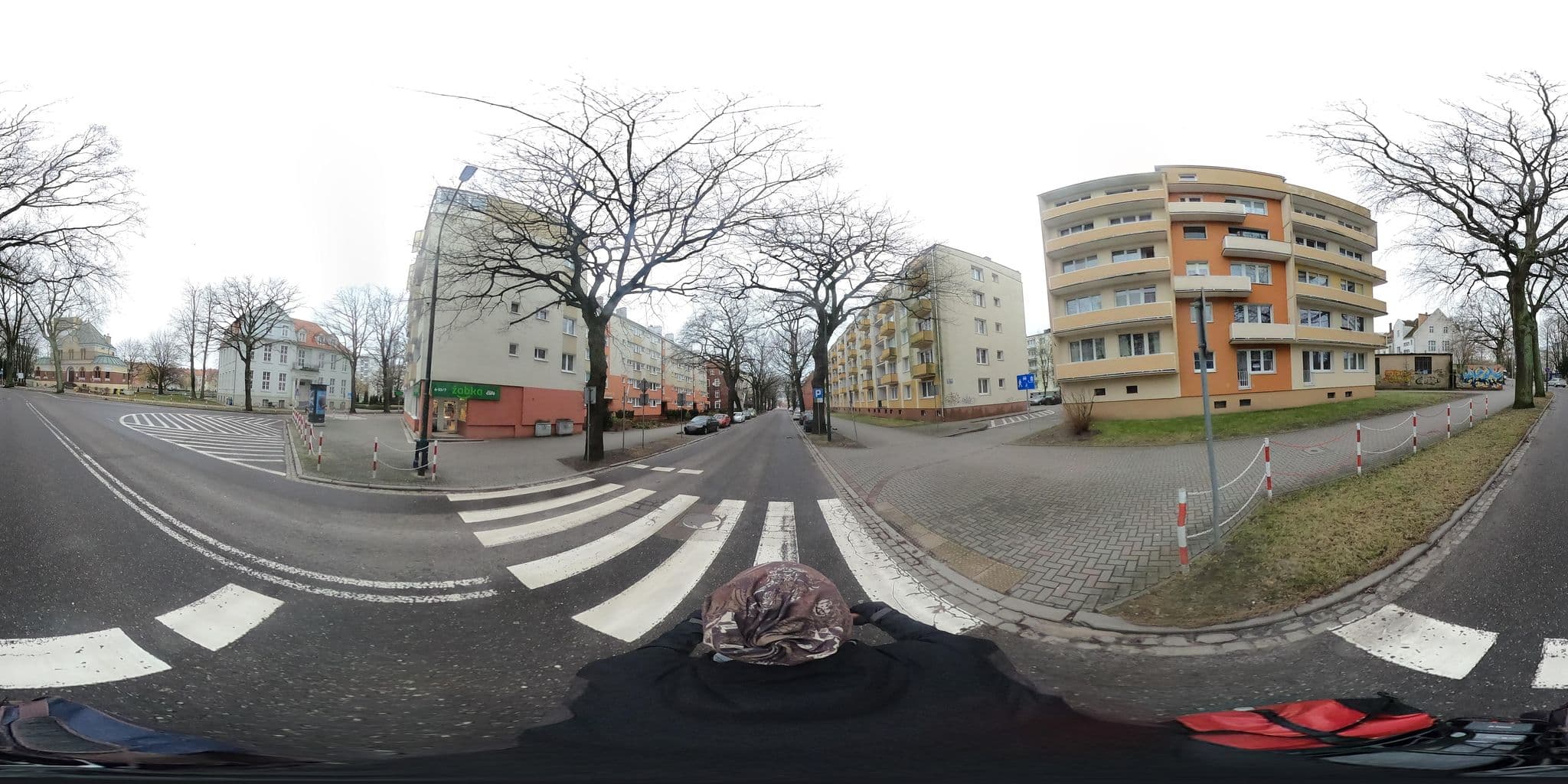 Street view near Strzebońska Maria, Kołobrzeg — © masterofnoroad (CC BY-SA · Mapillary)