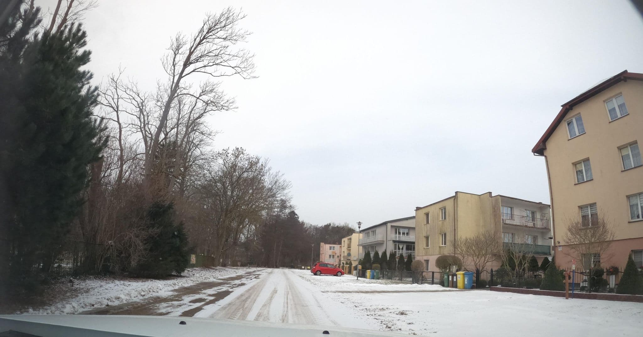 Street view near Zielińska Maria Wynajem Kwater, Ustronie Morskie — © masterofnoroad (CC BY-SA · Mapillary)
