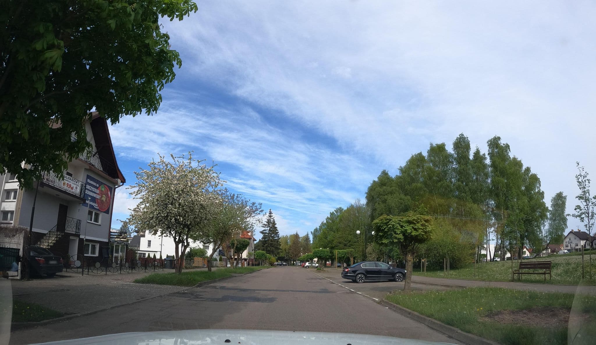 Street view near Dom Gościnny Sand, Pobierowo — © masterofnoroad (CC BY-SA · Mapillary)