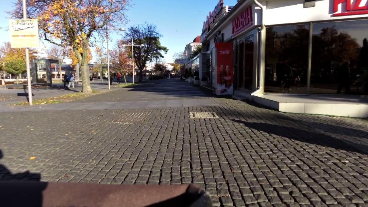 Street view near Hotel Aurora, Międzyzdroje — © masterofnoroad (CC BY-SA · Mapillary)