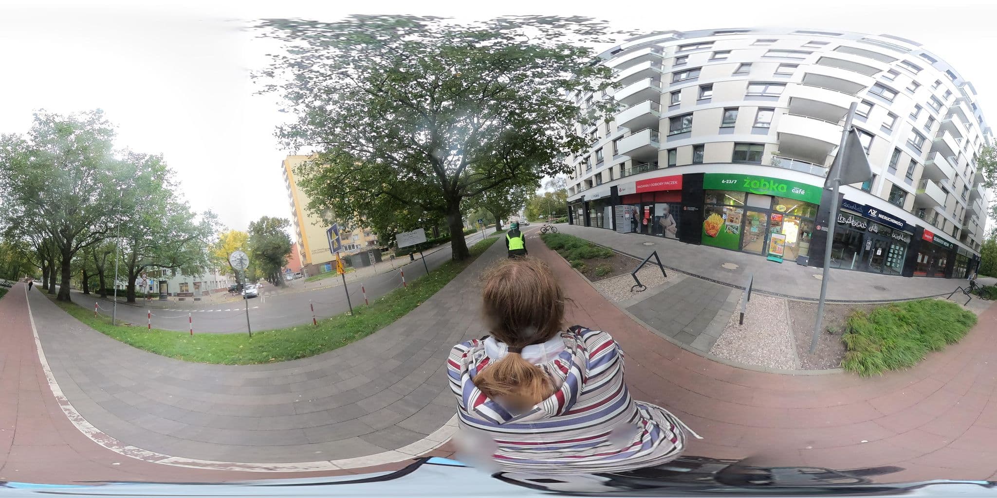 Street view near Wynajem Pokoi Kazimierz Skonieczny, Kołobrzeg — © RowerowyRozboojnik (CC BY-SA · Mapillary)