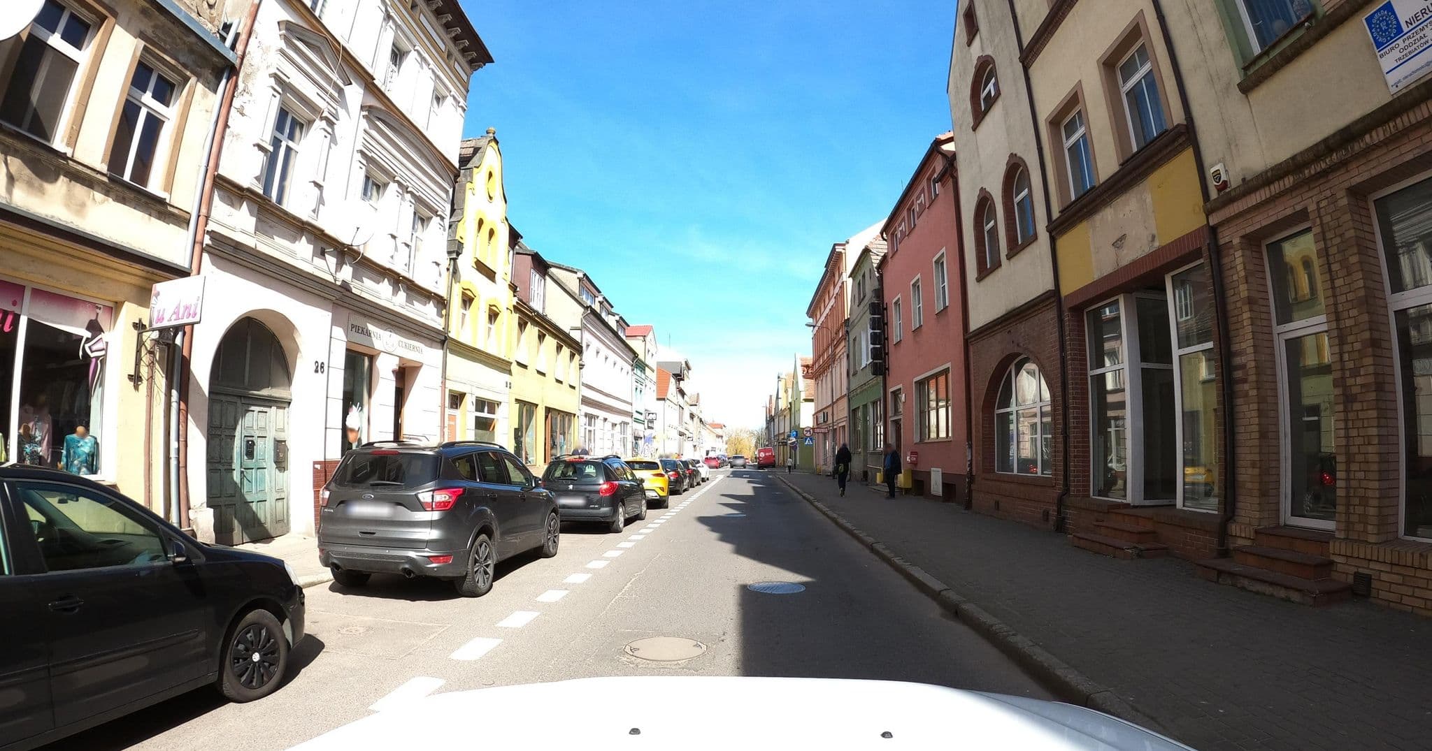 Street view near Hotel Rega, Trzebiatów — © masterofnoroad (CC BY-SA · Mapillary)
