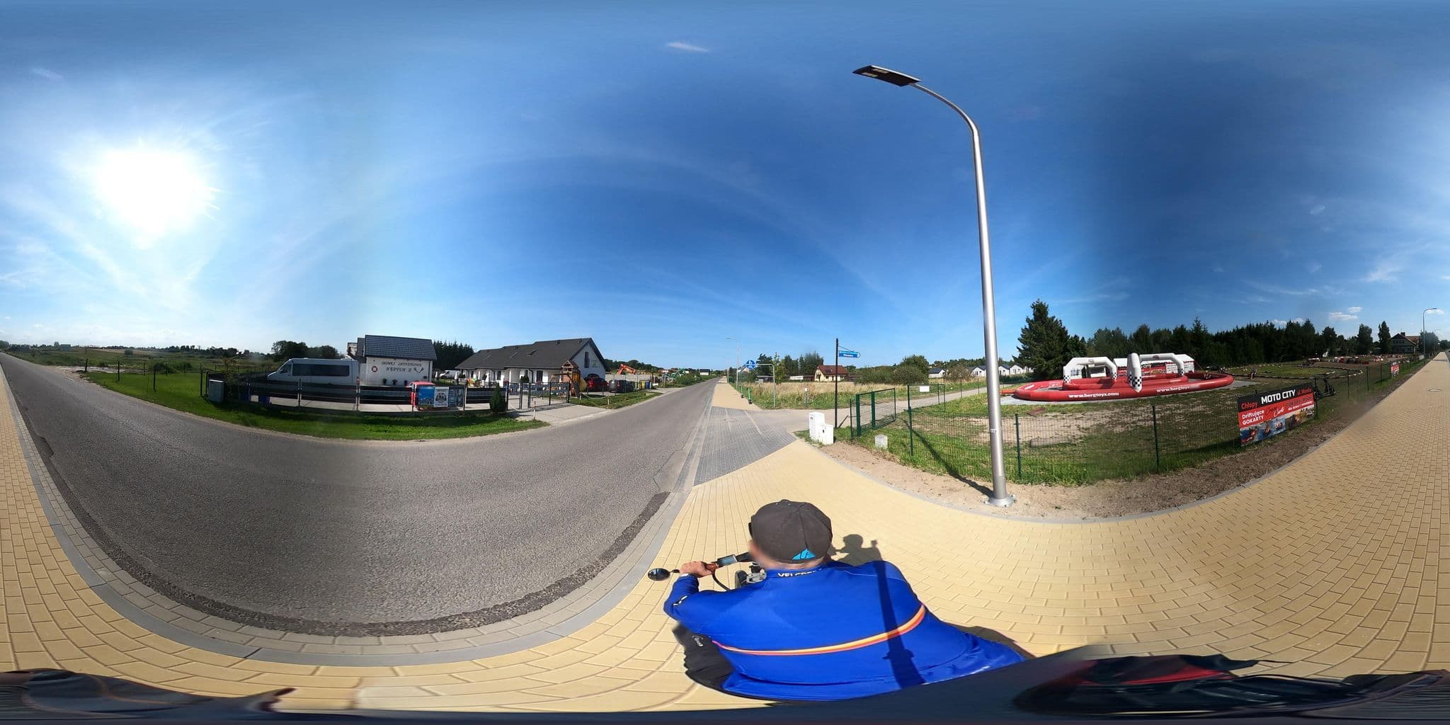 Street view near Nad Bałtykiem. Domki kempingowe, Mielno — © masterofnoroad (CC BY-SA · Mapillary)
