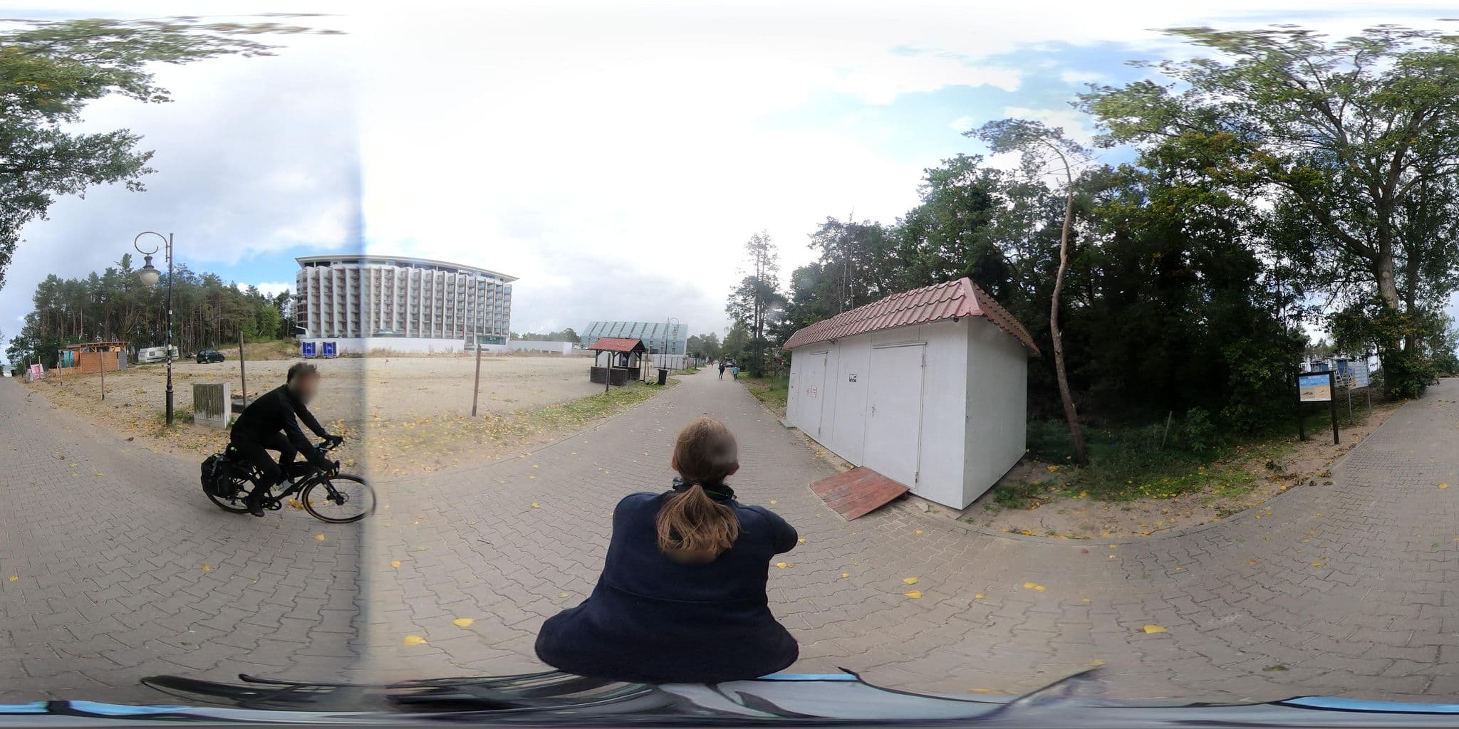 Street view near Emilia, Pobierowo — © RowerowyRozboojnik (CC BY-SA · Mapillary)