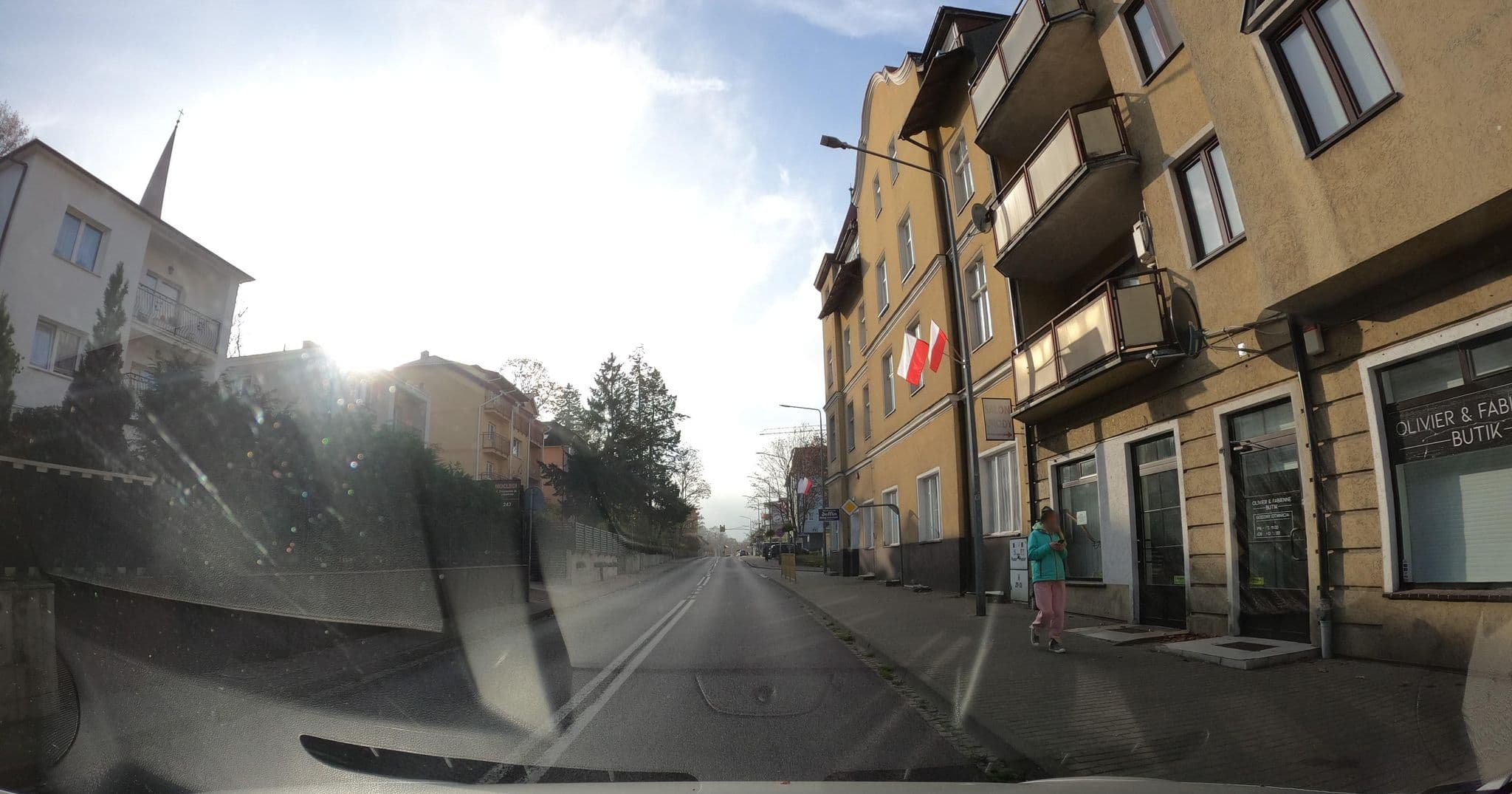 Street view near Villa Baltica, Międzyzdroje — © masterofnoroad (CC BY-SA · Mapillary)