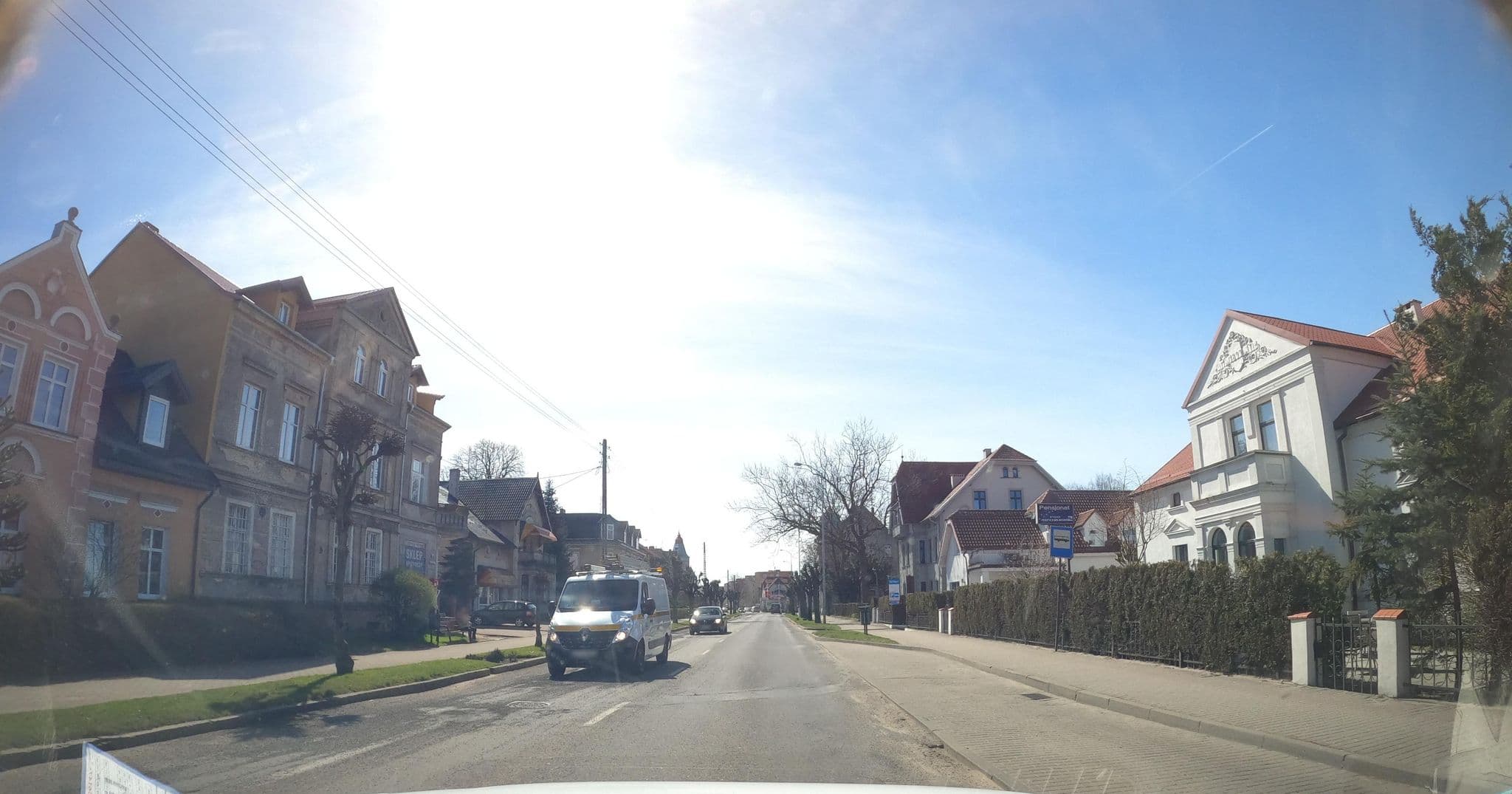 Street view near Pensjonat Pod Wozem Binięda Arkadiusz Binięda Emilia, Trzebiatów — © masterofnoroad (CC BY-SA · Mapillary)