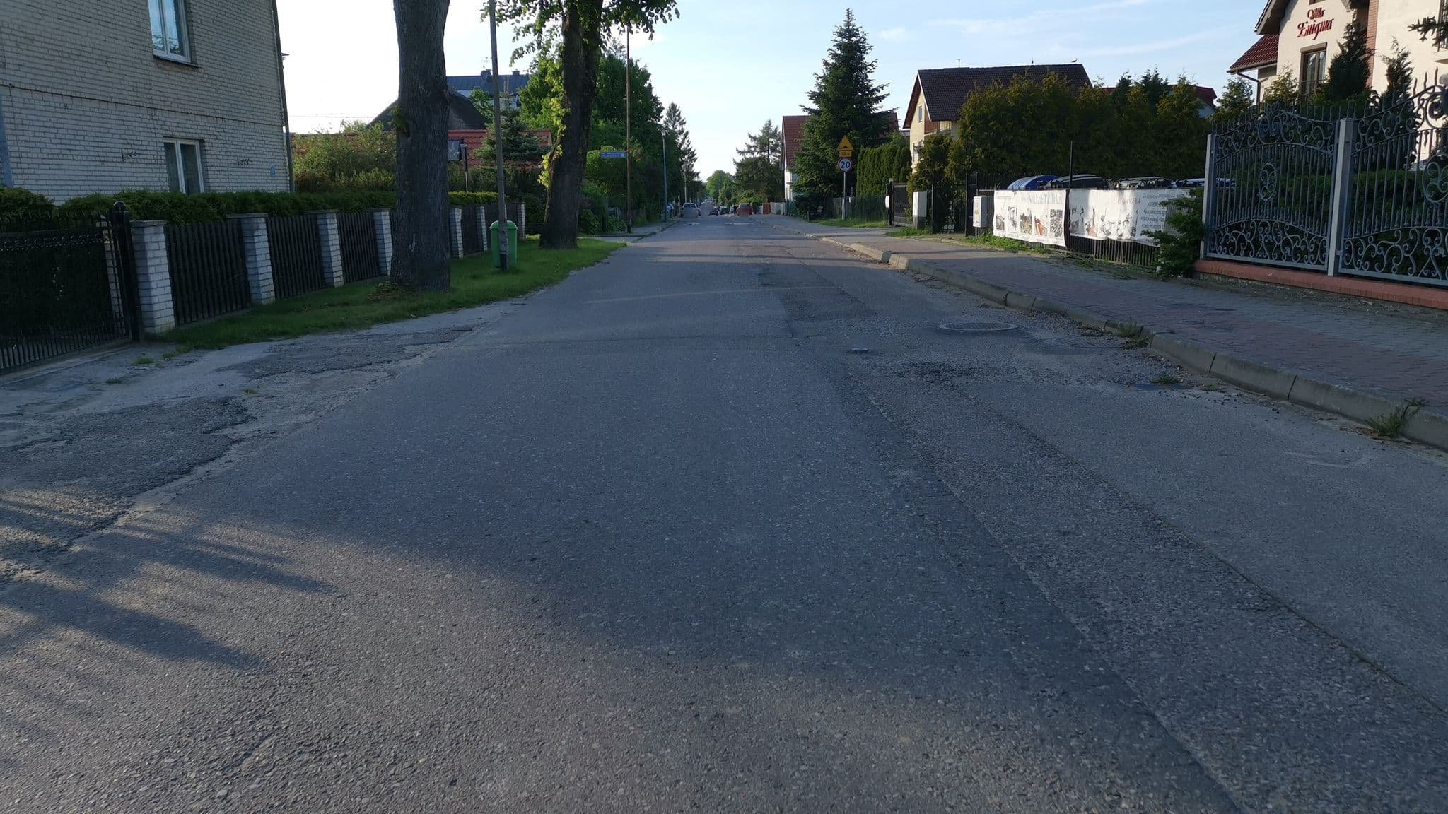 Street view near Villa Etiuda, Ustronie Morskie — © ryba2000 (CC BY-SA · Mapillary)