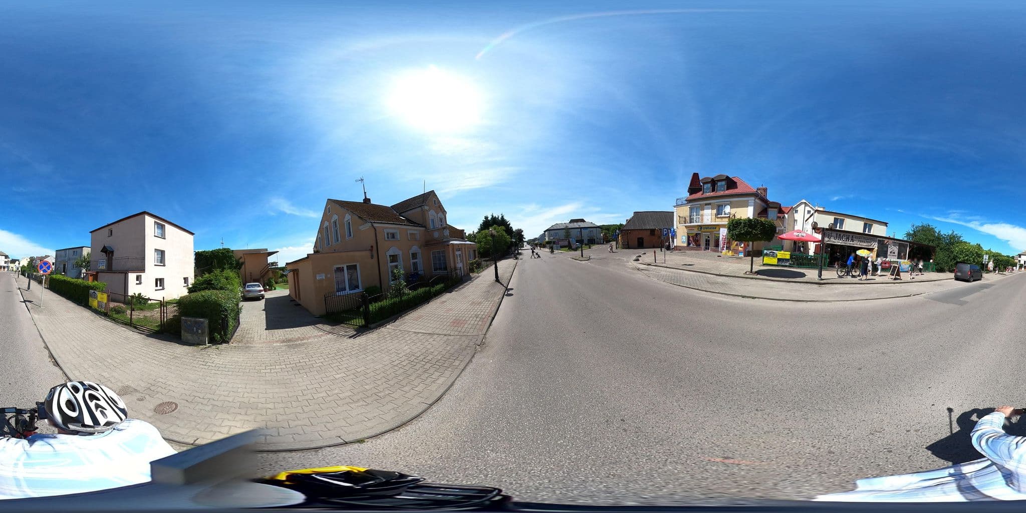 Street view near Sołowiej Halina. Pokoje gościnne, Cerkwica — © Ameba (CC BY-SA · Mapillary)