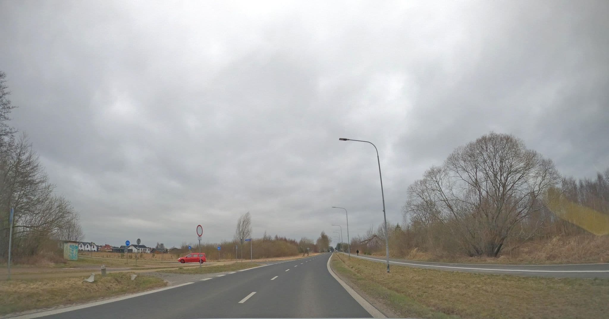 Street view near Pensjonat Oleńka Być Krystyna i Mirosław Kołobrzeg, Grzybowo — © masterofnoroad (CC BY-SA · Mapillary)
