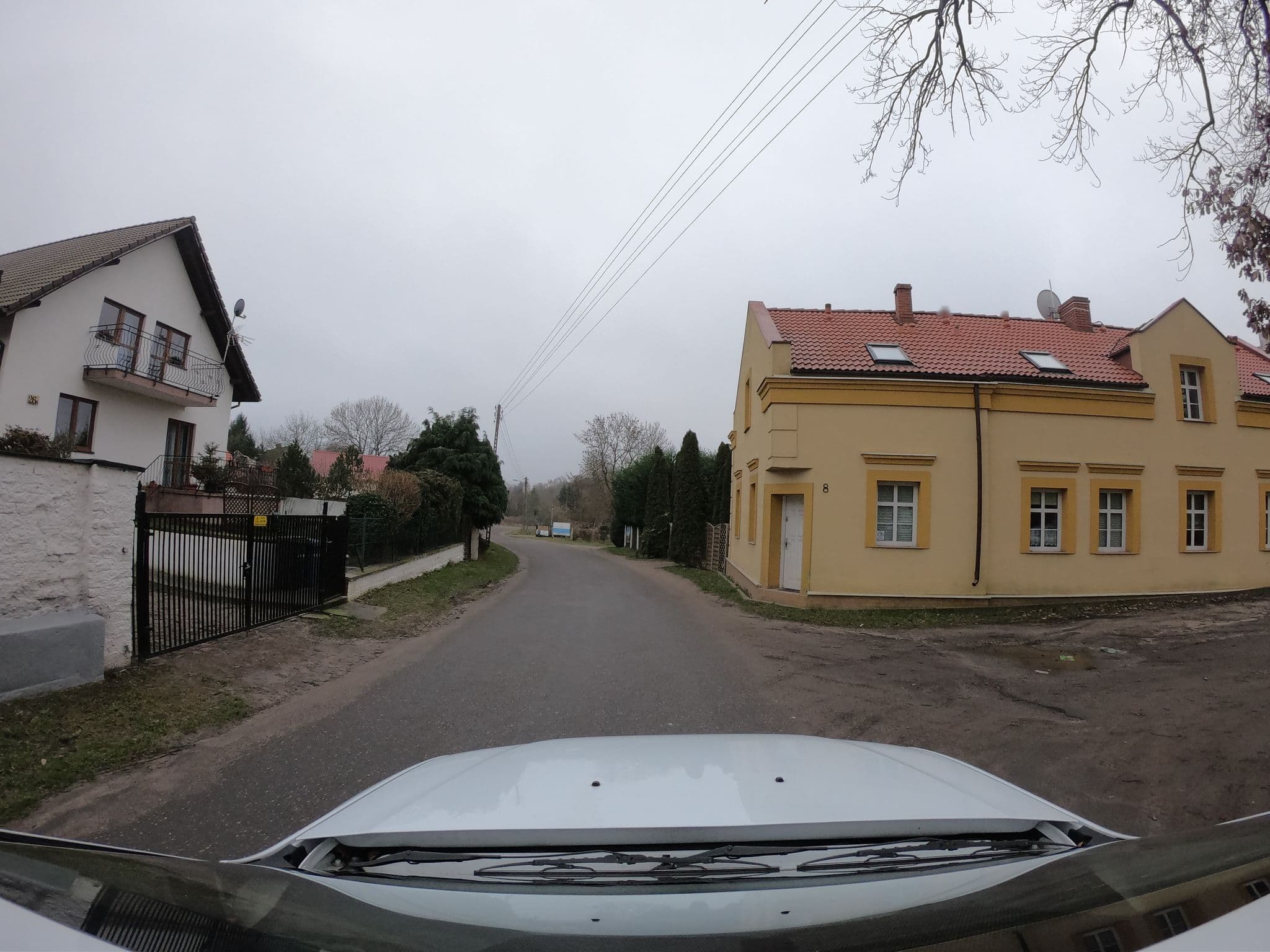 Street view near Pensjonat pod Dębem, Kamień Pomorski — © masterofnoroad (CC BY-SA · Mapillary)