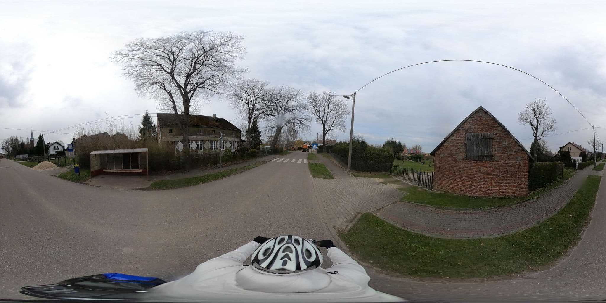 Street view near Leszek Piętal Agro Pl, Trzebiatów — © Ameba (CC BY-SA · Mapillary)