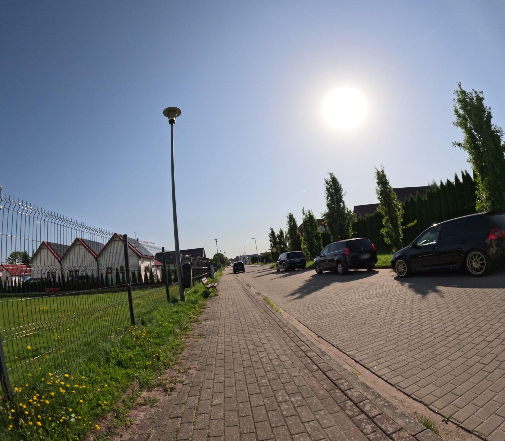 Street view near Domki Letniskowe Amelia, Ustronie Morskie — © krzyk (CC BY-SA · Mapillary)