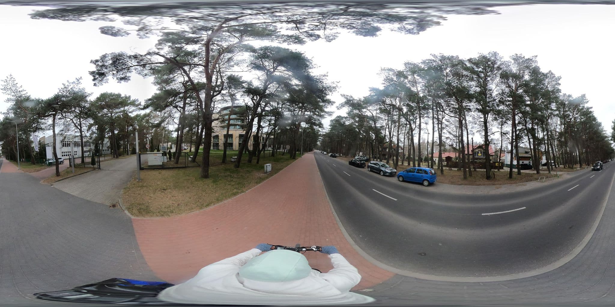 Street view near Havet Basen, Grzybowo — © Ameba (CC BY-SA · Mapillary)
