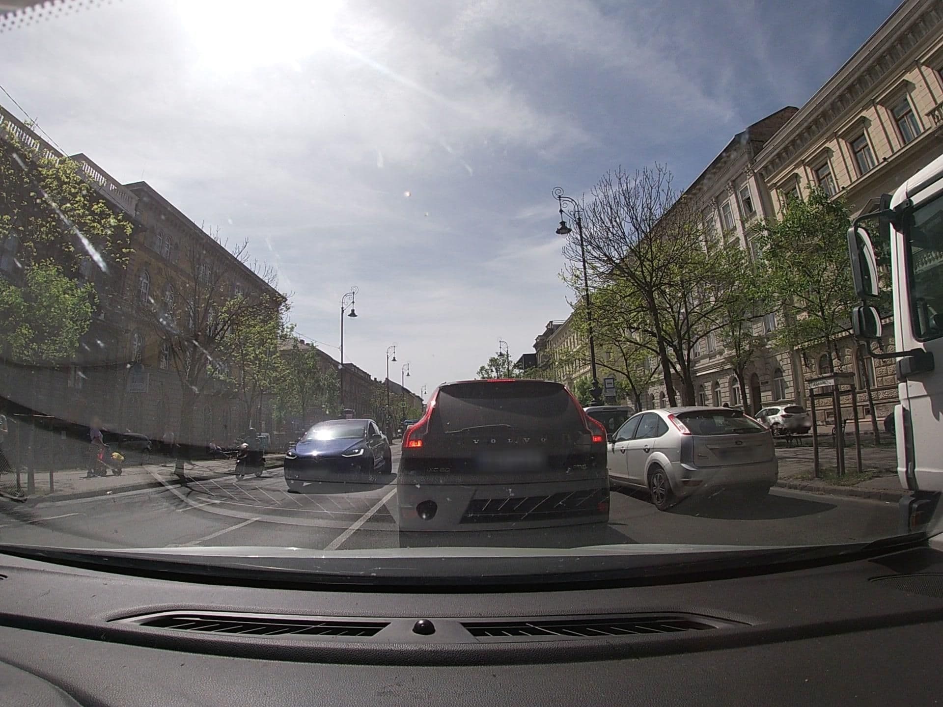Street view near Mystery Hotel Budapest, Budapest VI. kerület — © vst (CC BY-SA · Mapillary)