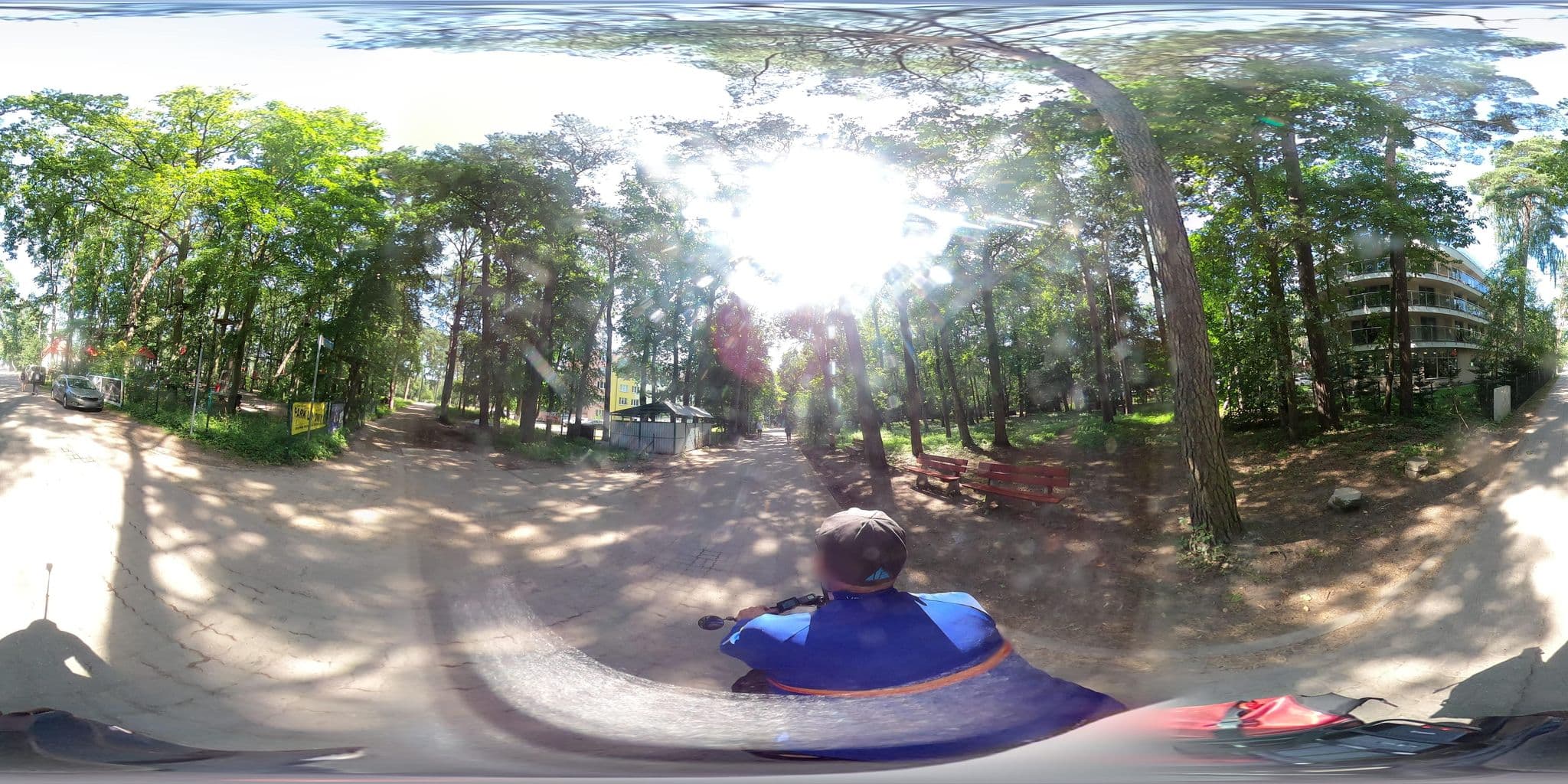 Street view near Grand Kapitan Medi Spa, Ustronie Morskie — © masterofnoroad (CC BY-SA · Mapillary)