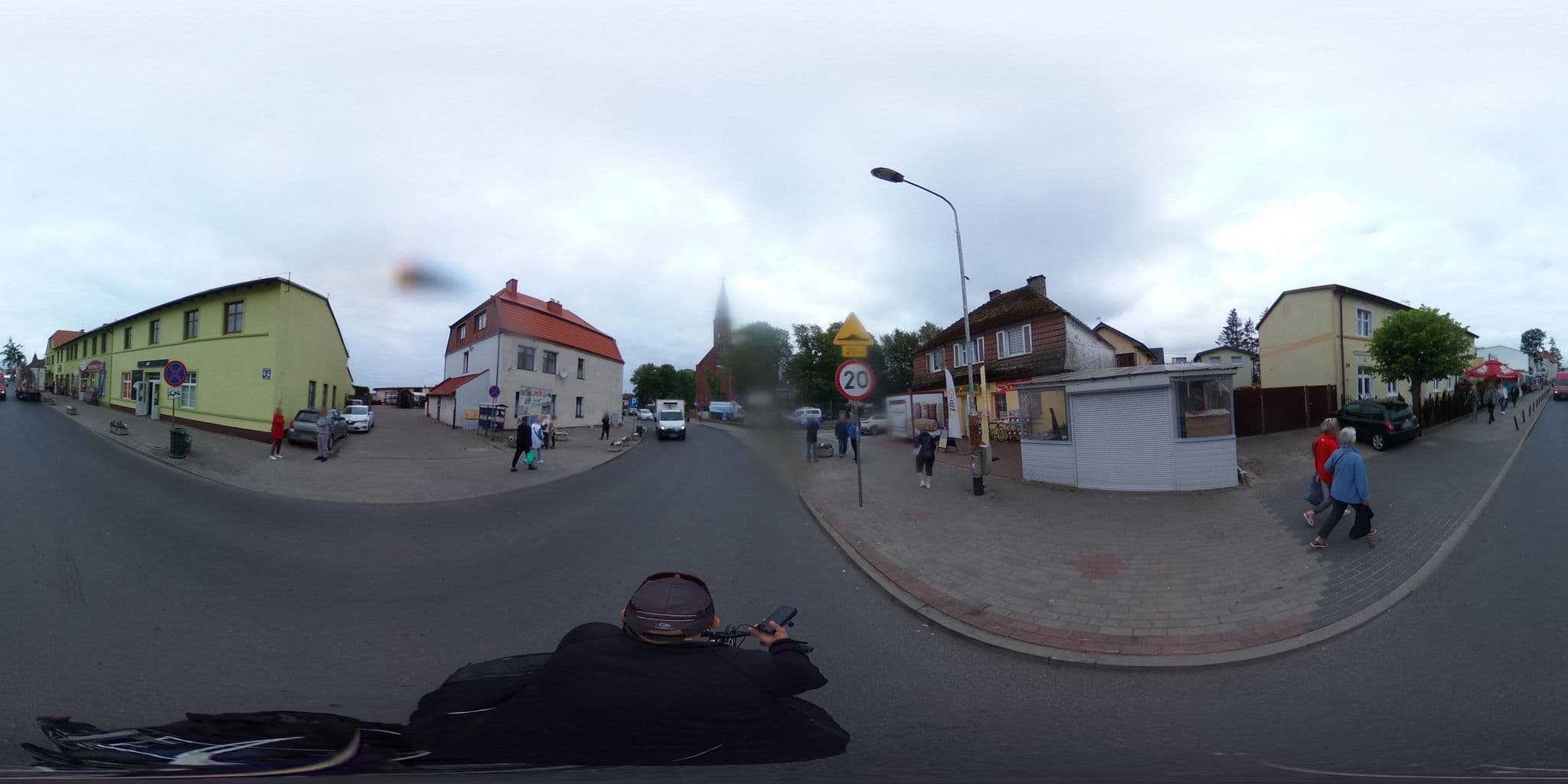 Street view near Dąbrowski J. Kwatery prywatne, Mielno — © masterofnoroad (CC BY-SA · Mapillary)