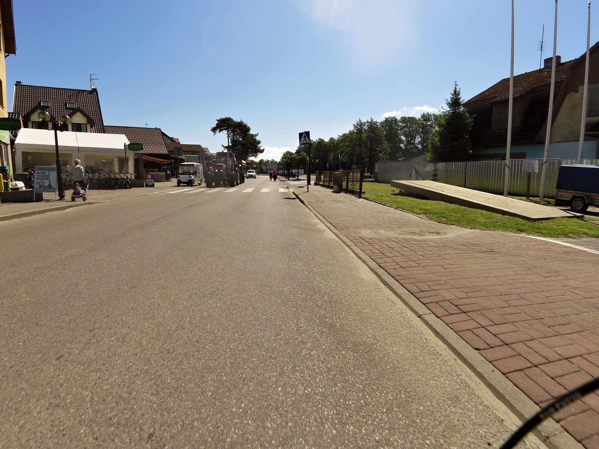 Street view near Pensjonat Justynka, Cerkwica — © masterofnoroad (CC BY-SA · Mapillary)