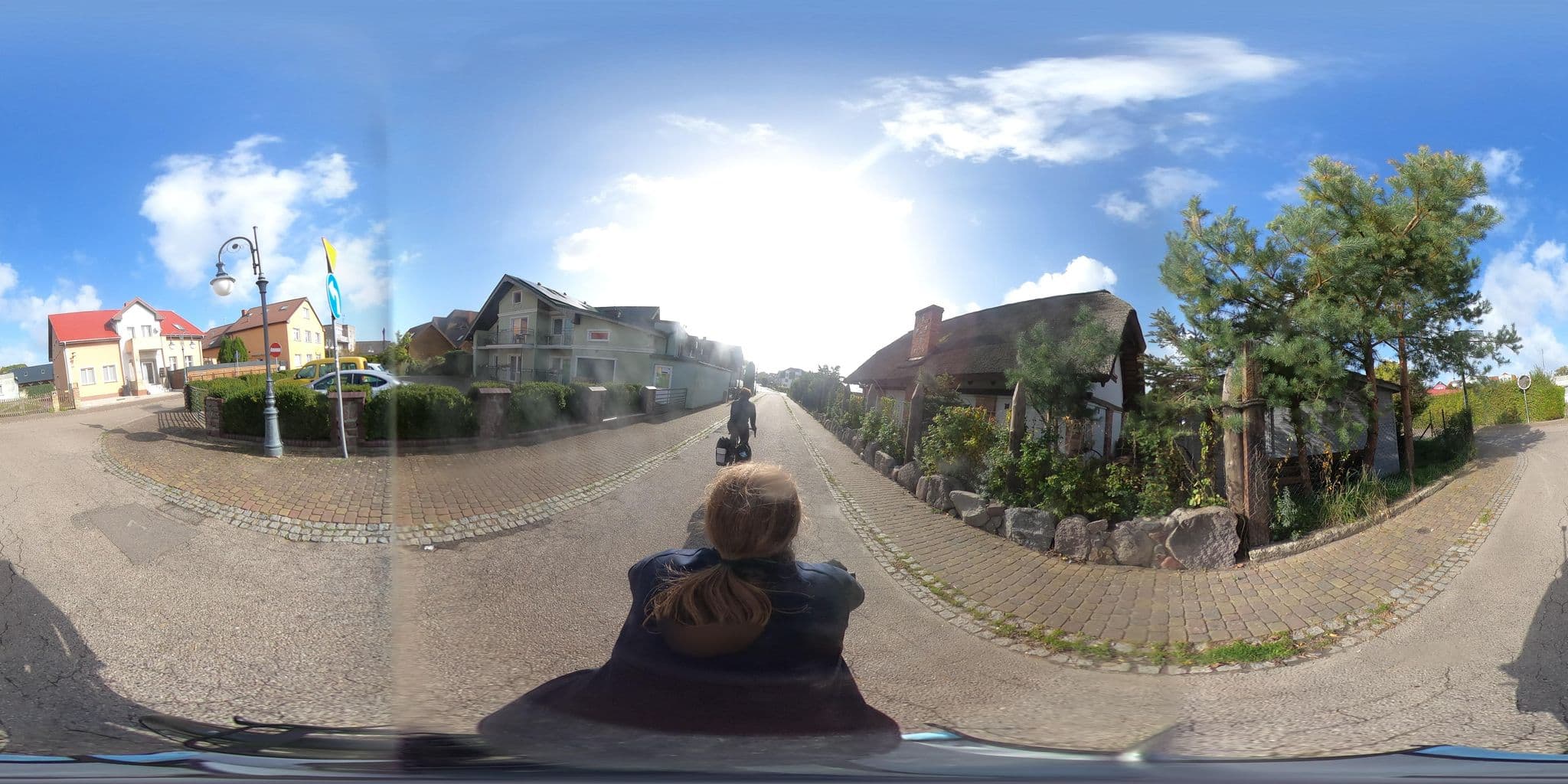 Street view near "Zofka" Dom Gościnny Zofia i Kazimierz Kwiatkowscy, Pobierowo — © RowerowyRozboojnik (CC BY-SA · Mapillary)
