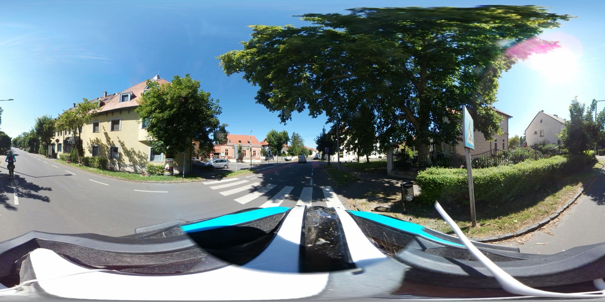 Street view near Abbázia Club Hotel Fehér, Keszthely — © tamas (CC BY-SA · Mapillary)