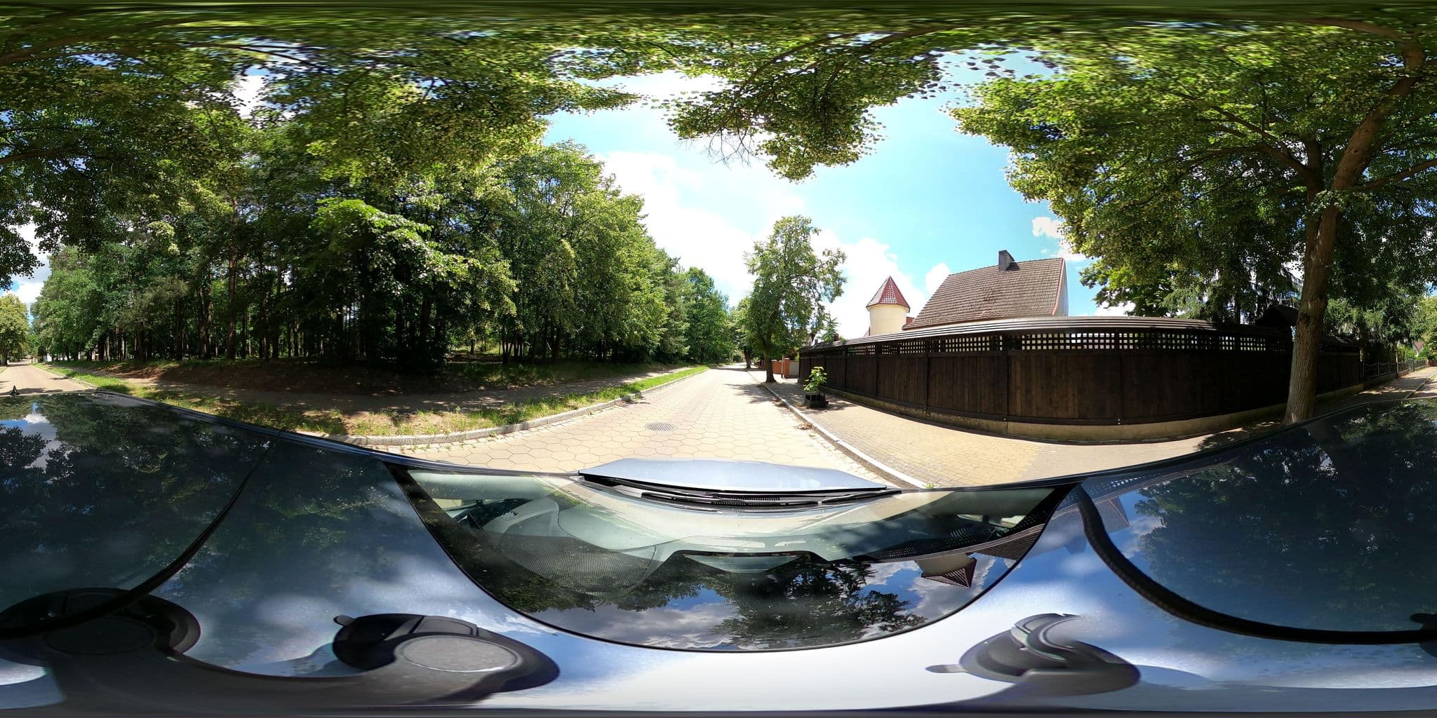Street view near "Jagoda" Przedsiębiorstwo Turystyczne Usługowo-Handlowe Jadwiga Wielińska, Trzcianka — © Wojciech_TPE (CC BY-SA · Mapillary)