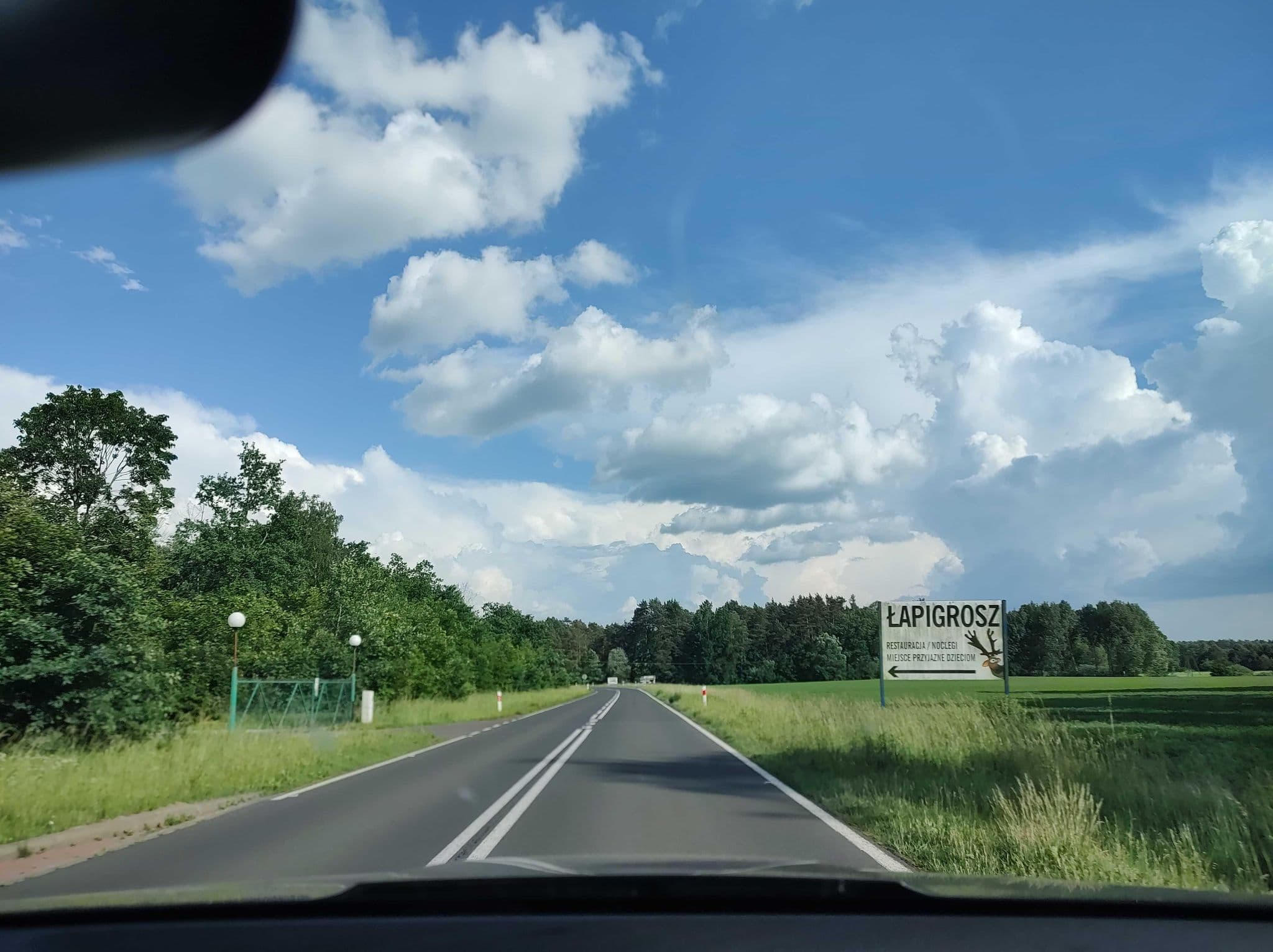 Street view near Zajazd Łapigrosz, Trzcianka — © wozder (CC BY-SA · Mapillary)