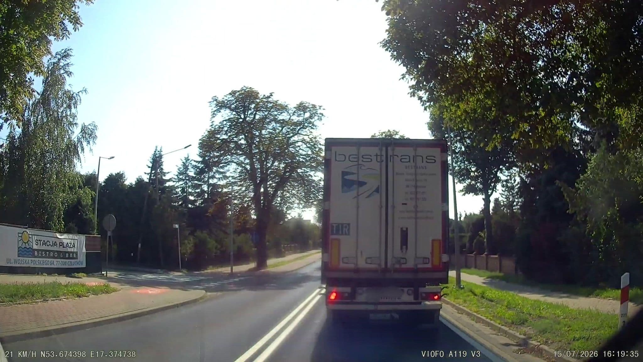 Street view near Ośrodek Sportu i Rekreacji Człuchów, Człuchów — © inwazjamb (CC BY-SA · Mapillary)