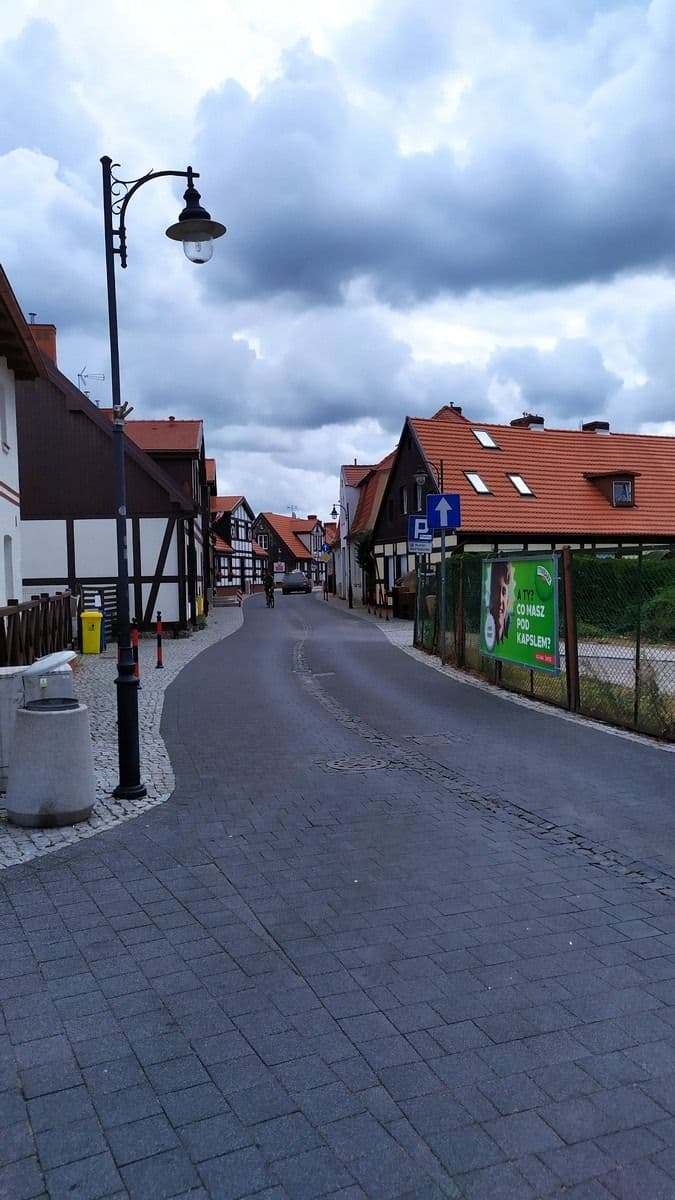 Street view near Pensjonat Perła, Ustka — © lukaszww (CC BY-SA · Mapillary)