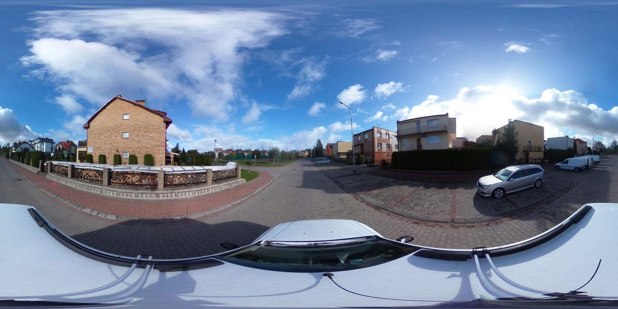 Street view near Kania Urszula. Wynajem kwater, Mielno — © masterofnoroad (CC BY-SA · Mapillary)