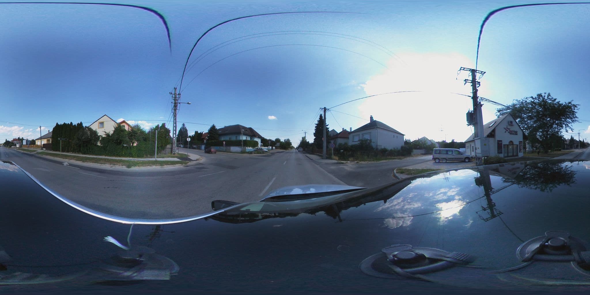 Street view near Dominó Panzió, Székesfehérvár — © kami911 (CC BY-SA · Mapillary)